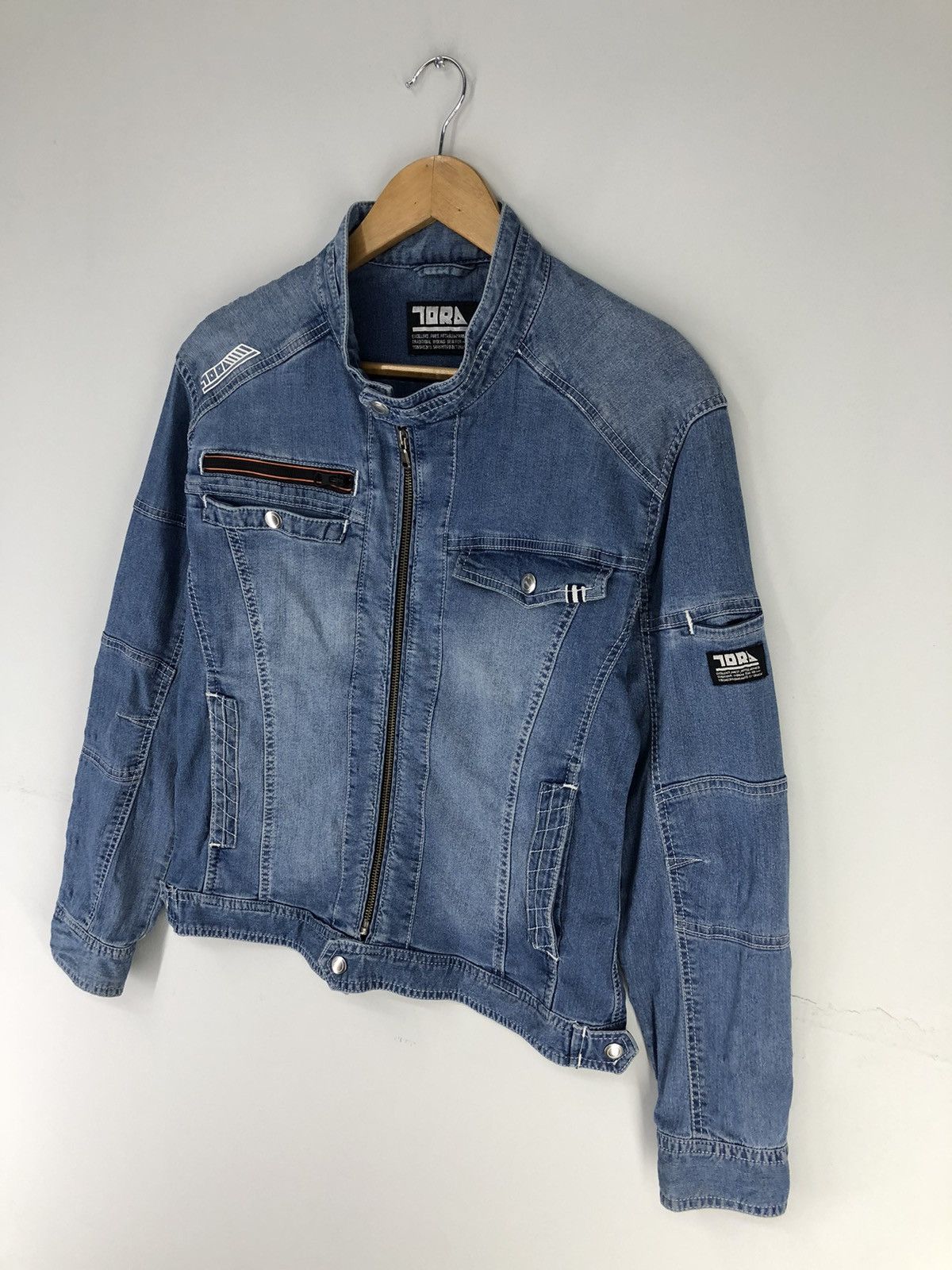 Japanese Brand Vintage Toraichi Denim Workwear Jacket Size M / US 6-8 / IT 42-44 - 4 Thumbnail