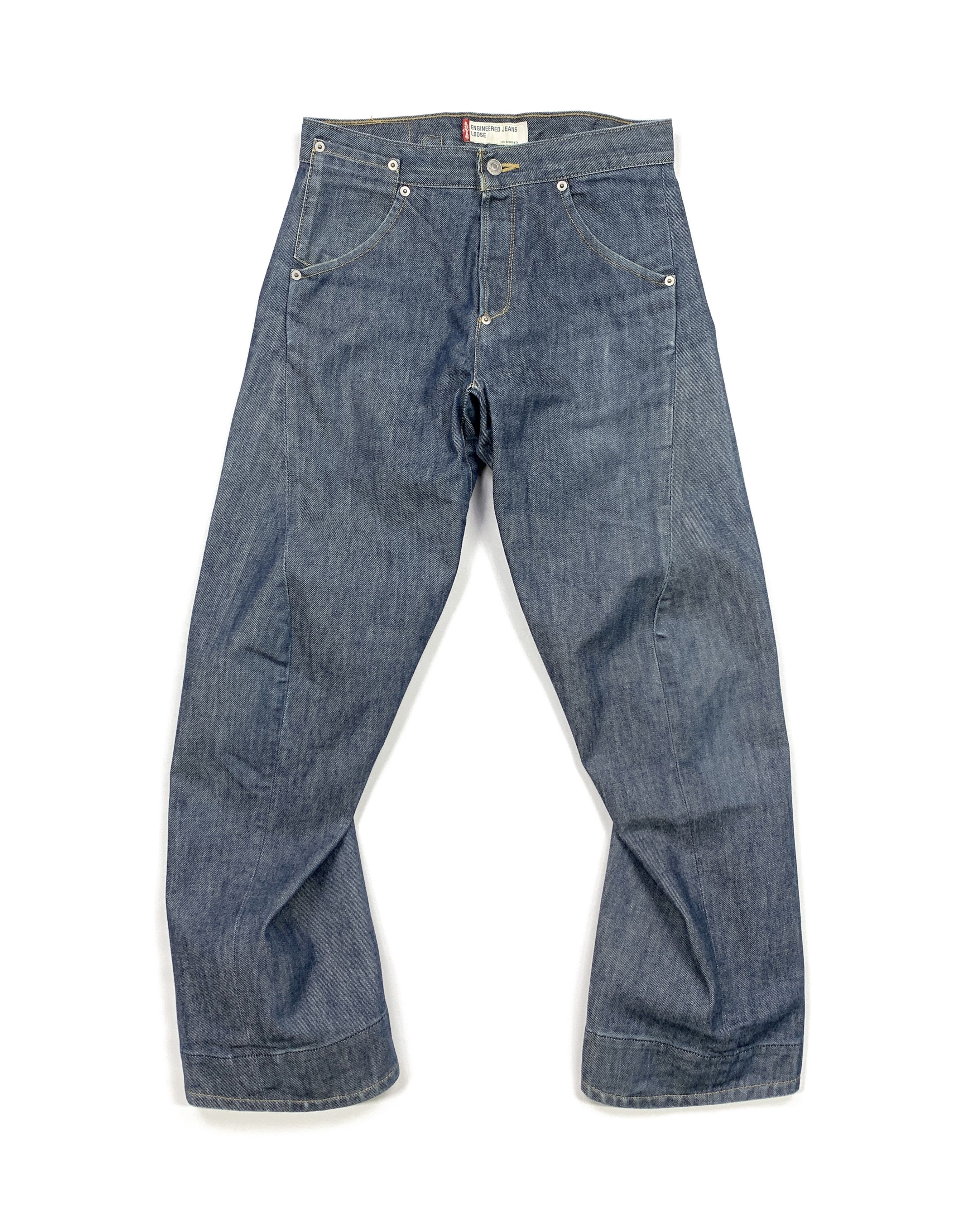 Levi's Engineered 00's Loose Denim Jeans Size US 28 / EU 44 - 1 Thumbnail