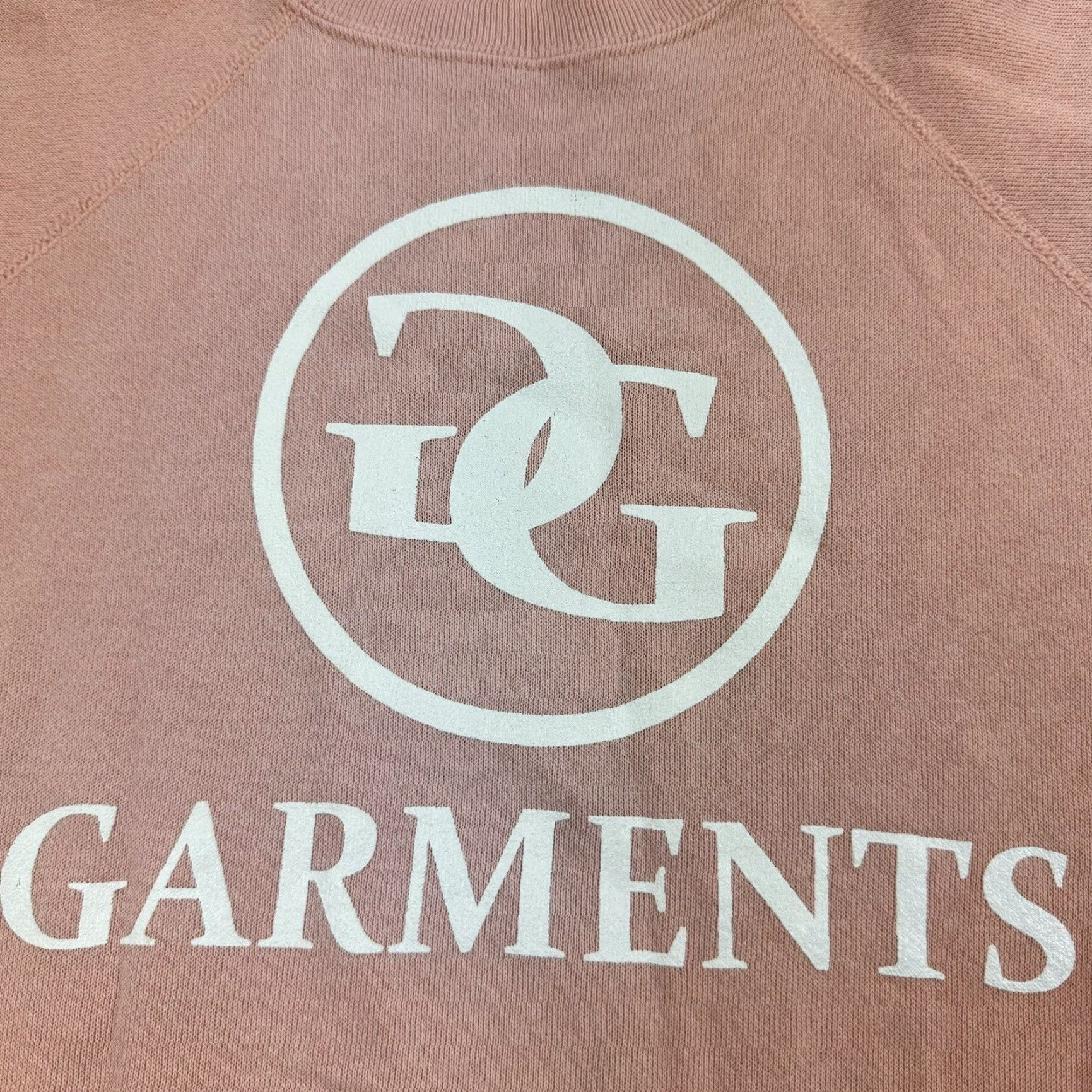 Tultex VINTAGE Tultex Sweatshirt Shirt Adult Large Pink 80s Spellout Graphic Obscure Mens Pullover Size US L / EU 52-54 / 3 - 4 Thumbnail