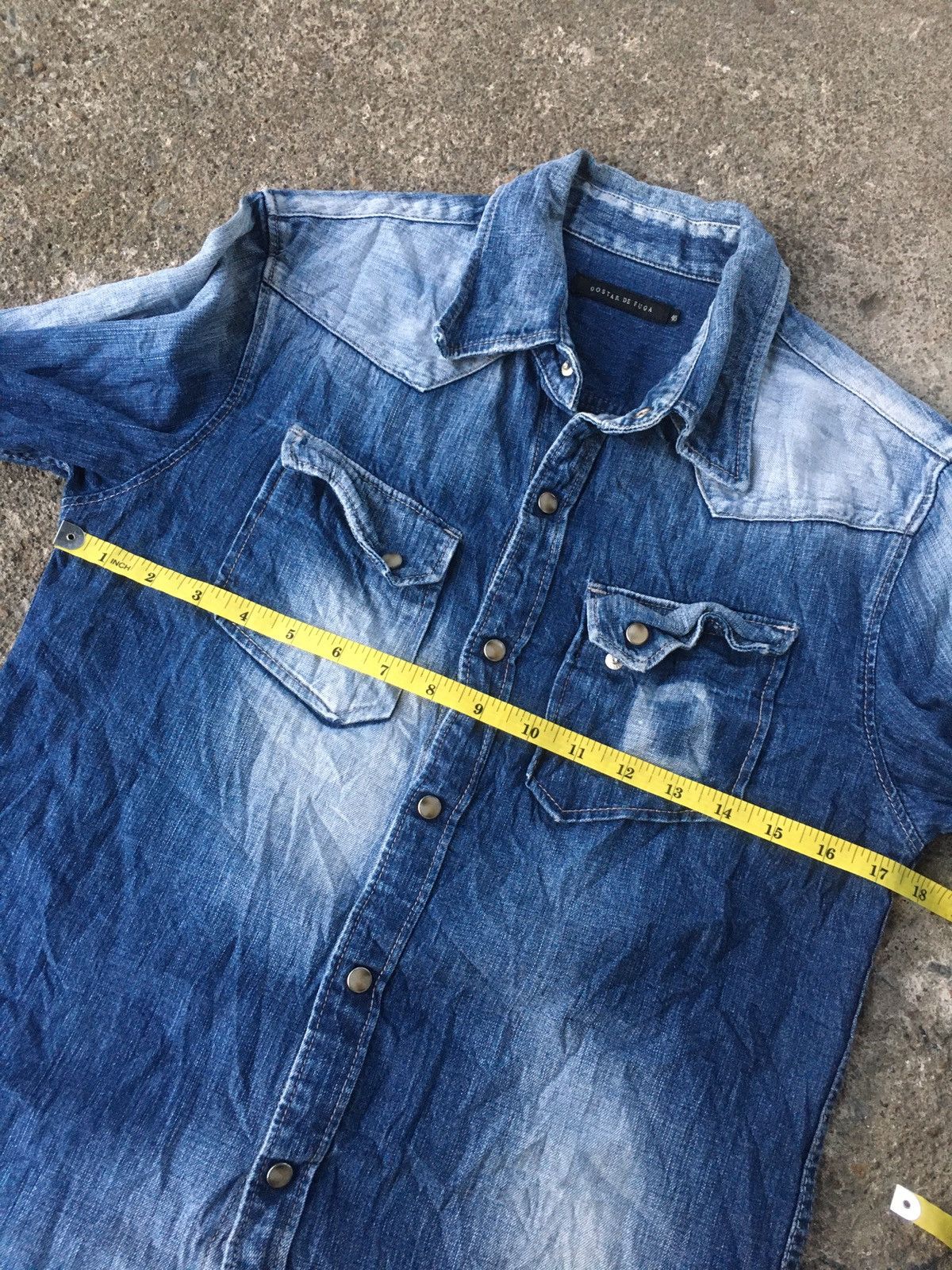 GOSTAR DE FUGA Vkei Style FUGA WASTERN SHIRT WASHED Size US M / EU 48-50 / 2 - 13 Thumbnail