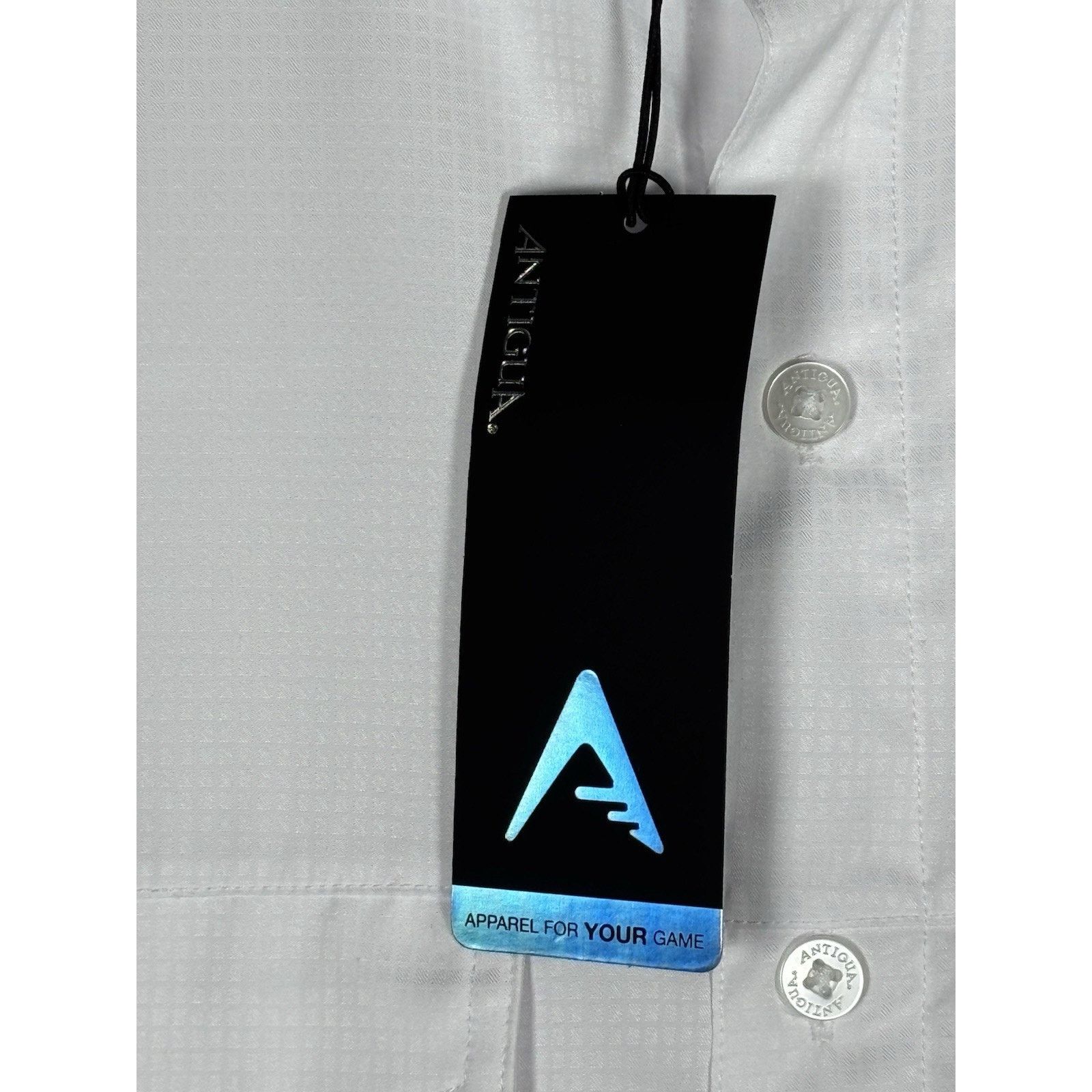 Antigua Antigua Alabama Crimson Tide White XL Button Up Shirt NWT Size US XL / EU 56 / 4 - 15 Thumbnail