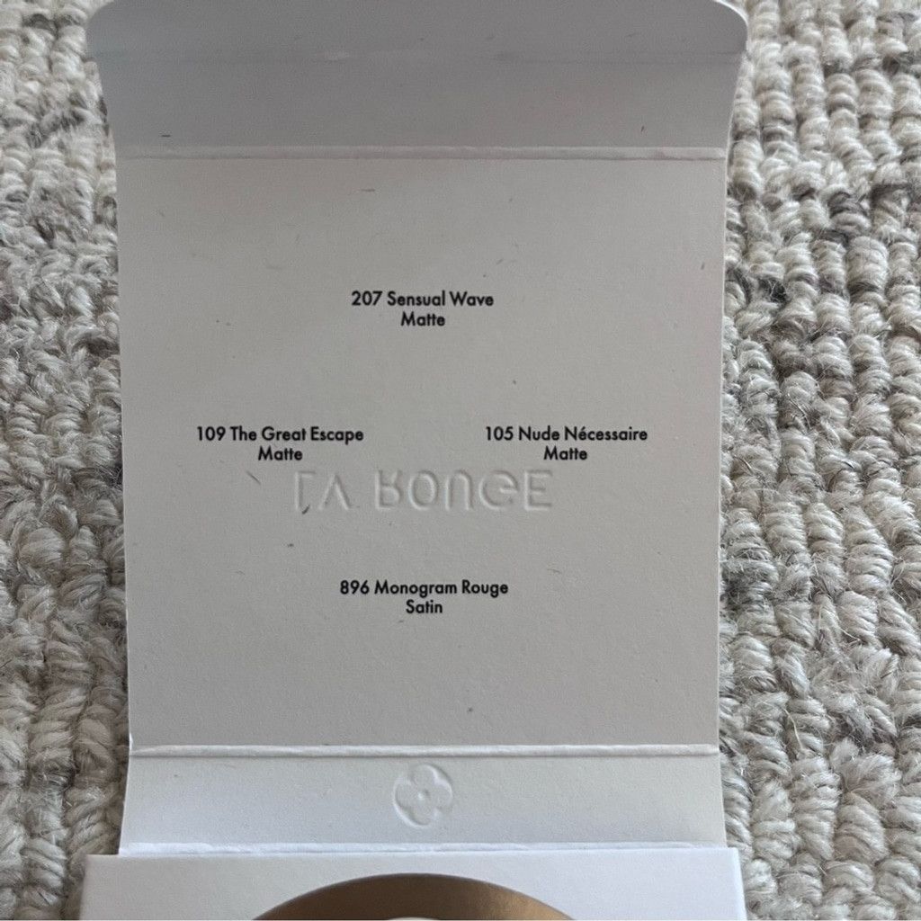 Louis Vuitton NEW Louis Vuitton La Bouche Rouge Lipstick Samples Size ONE SIZE - 2 Thumbnail