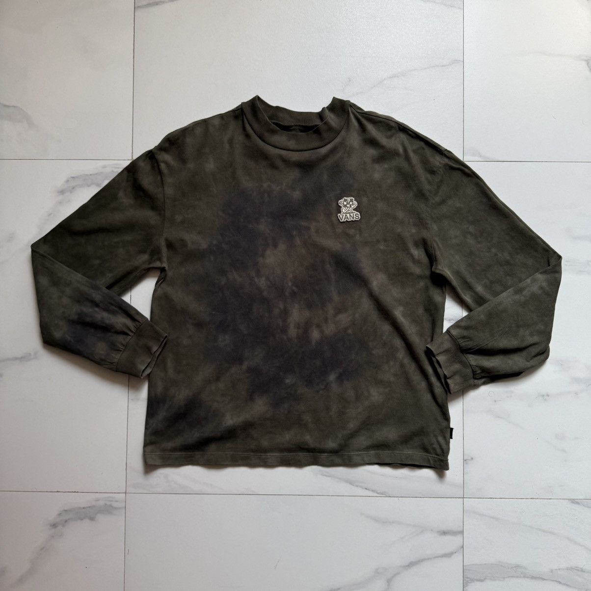 Vans Vans Checky Mock Neck T-Shirt Size US M / EU 48-50 / 2 - 2 Thumbnail