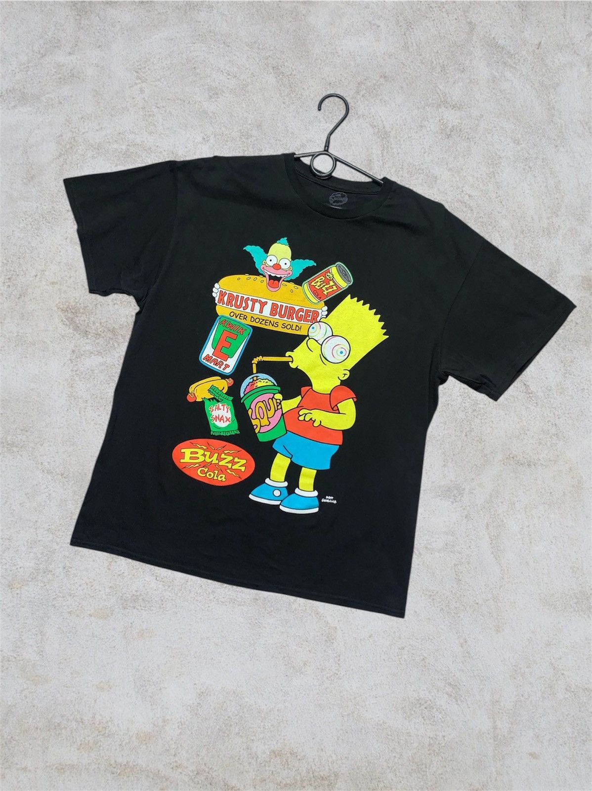 Cartoon Network Simpsons krusty burger buzz T-shirt size L tee Size US L / EU 52-54 / 3 - 1 Thumbnail
