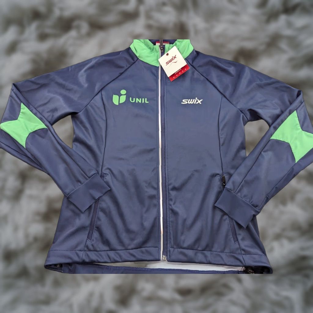 Vintage Swix Jacket Womens Medium Blue Full Zip Cross Country Ski Outdoor Size M / US 6-8 / IT 42-44 - 1 Thumbnail