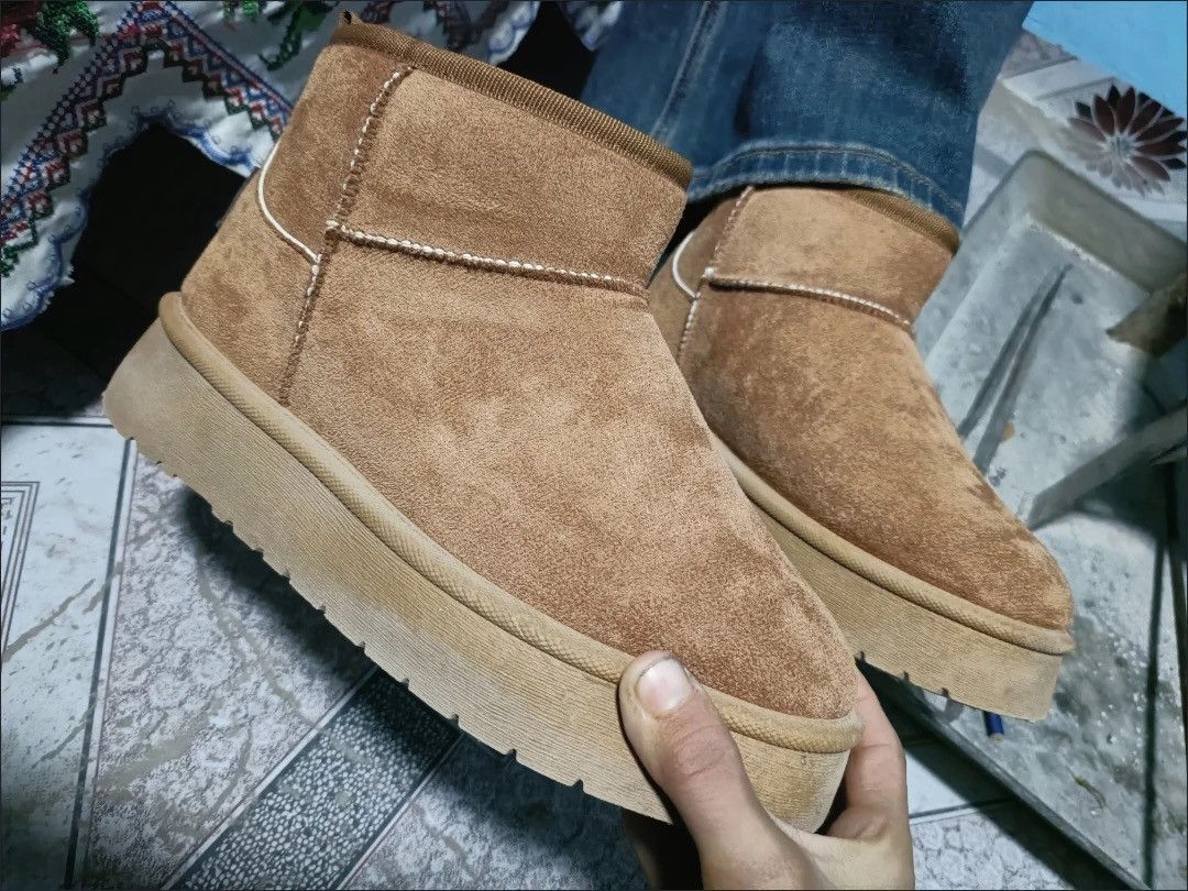 Other Fleece-Lined Winter Mid-Calf Snow Boots Size US 9 / IT 39 - 2 Thumbnail