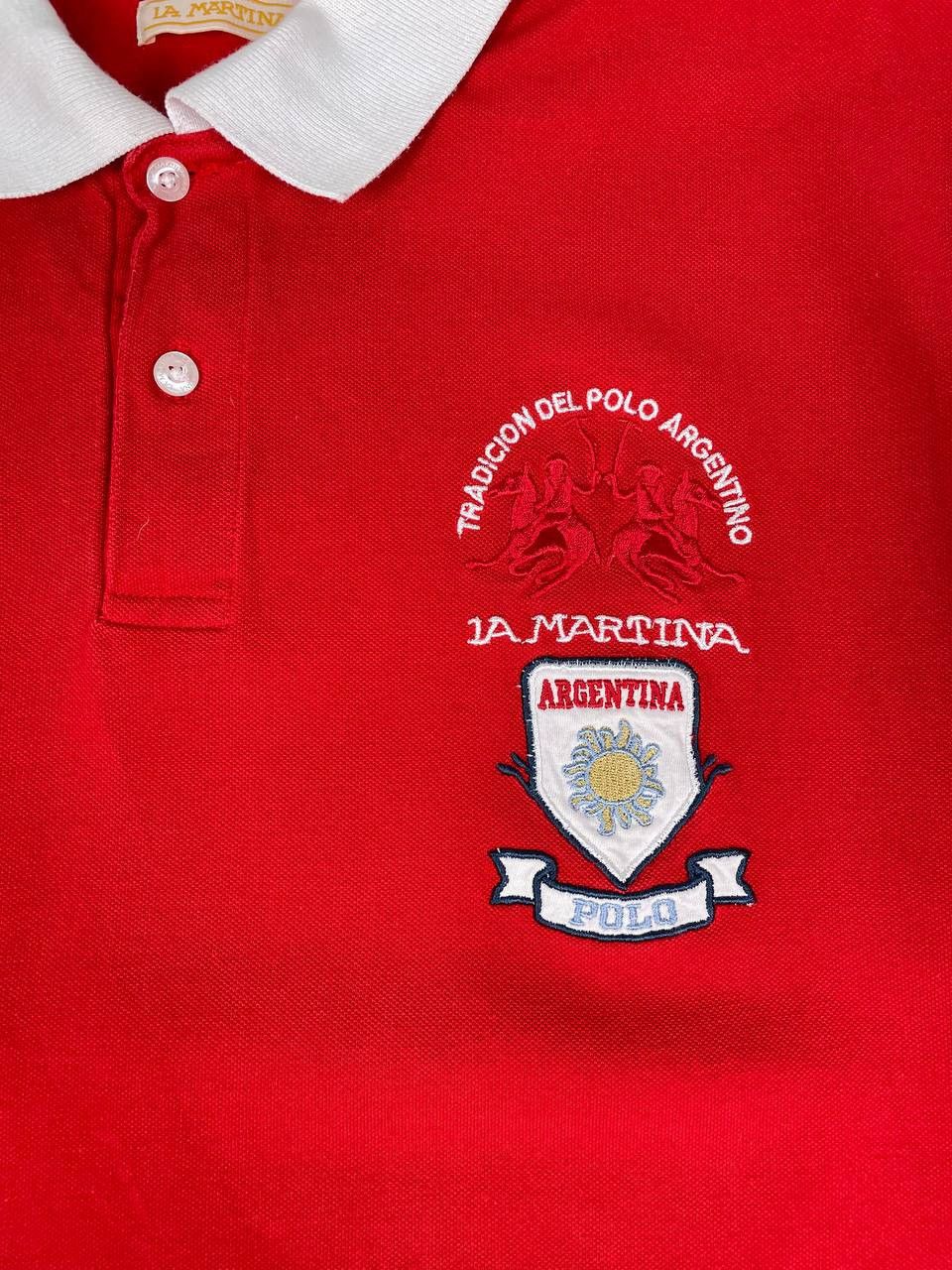 La Martina Vintage La Martina Argentina Polo Shirt Size US XXL / EU 58 / 5 - 4 Thumbnail