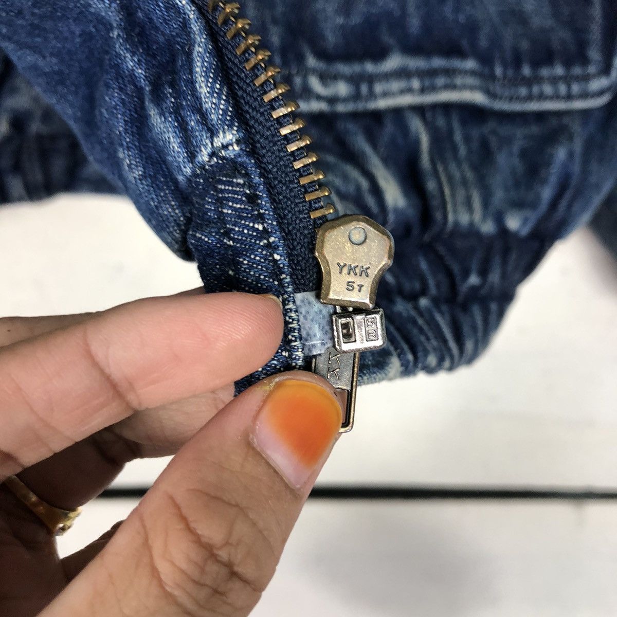 Japanese Brand 📌Vintage Bomber Denim Jacket Unbranded Blanket Issey Miyake Size US M / EU 48-50 / 2 - 20 Thumbnail