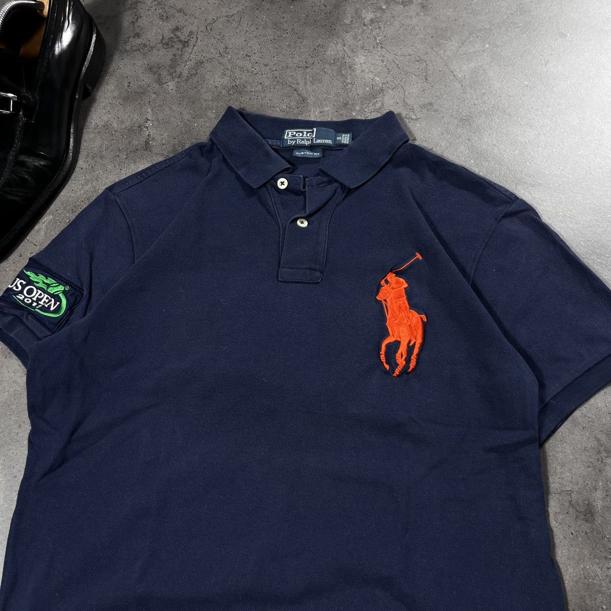 Polo Ralph Lauren Polo Ralph Lauren 00s Vintage US Open Rugby Polo Shirt Tee Size US S / EU 44-46 / 1 - 7 Thumbnail