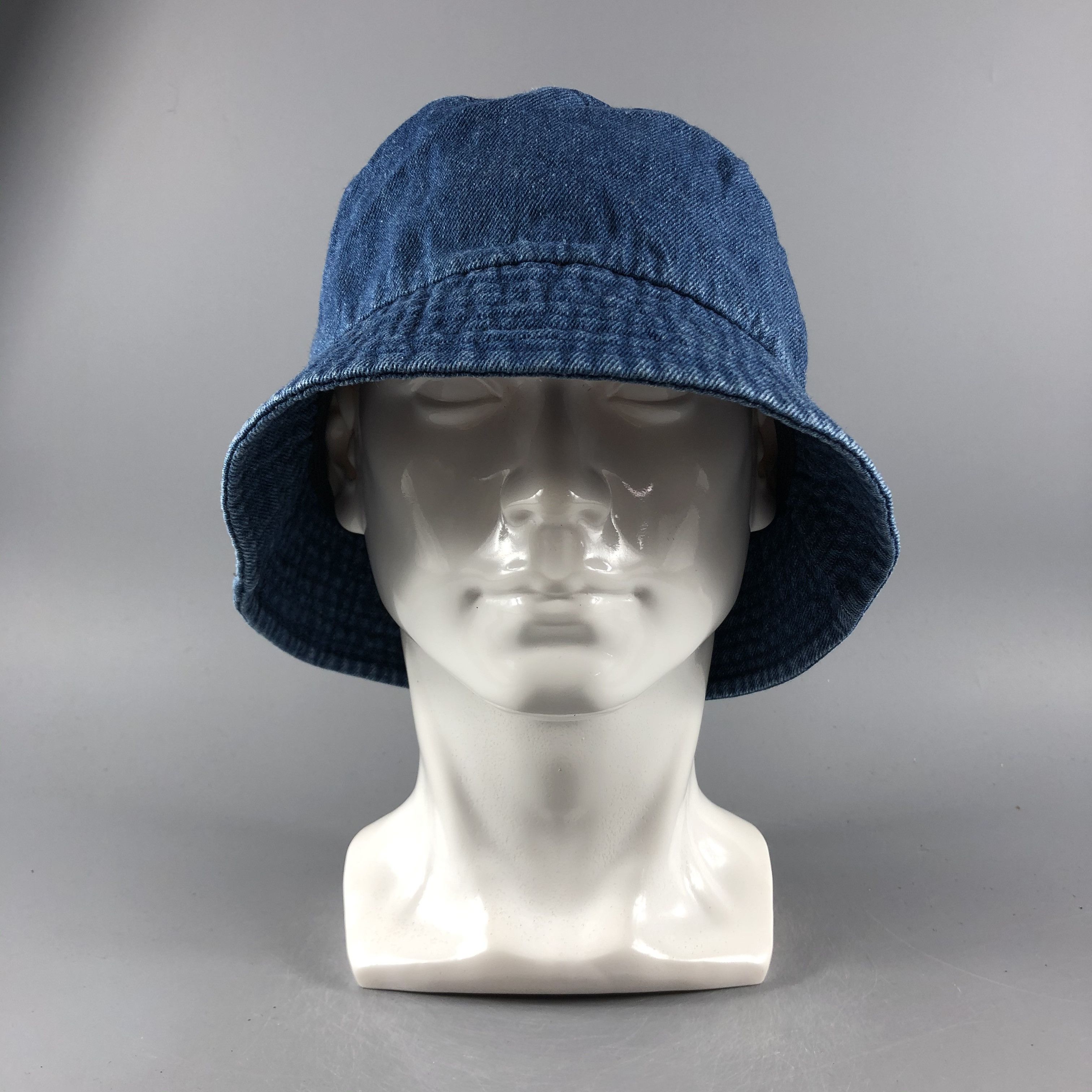 Japanese Brand × Other × Vintage Unknown Denim Cloche Hats -D716 Size ONE SIZE - 6 Thumbnail