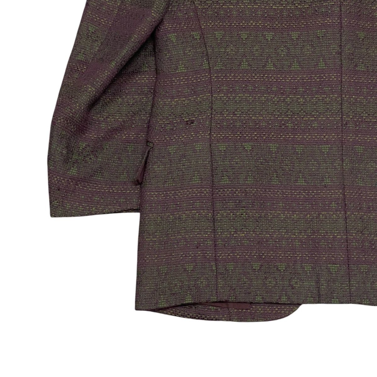 Kenzo Vintage Kenzo Paris Collection Tweed Wool Blazer Jacket Size US L / EU 52-54 / 3 - 14 Thumbnail