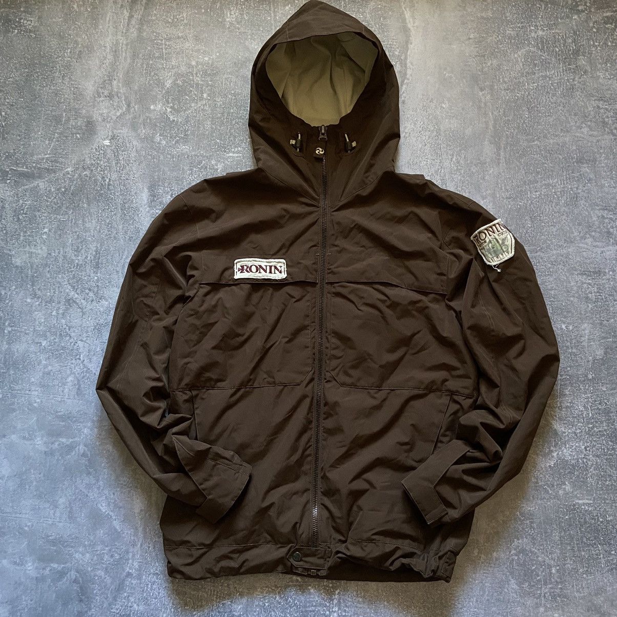image of Burton Ronin Gorpcore Brown Jacket in Snakeskin, Men's (Size Medium)