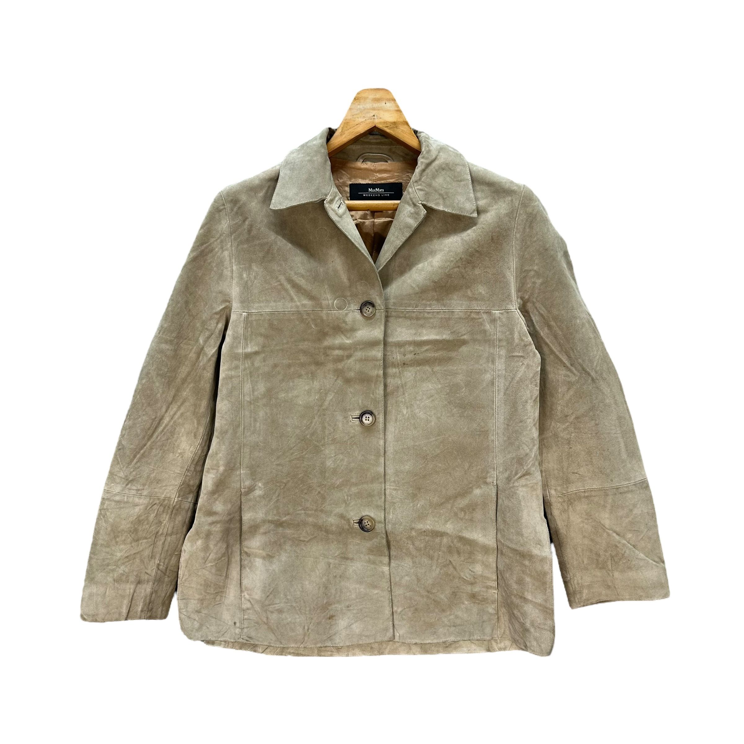 ジャケット Max Mara Camel Cotton Moneta Jacket MAX MARA Moneta Gabardine Cotton Shirt Jacket Max Mara