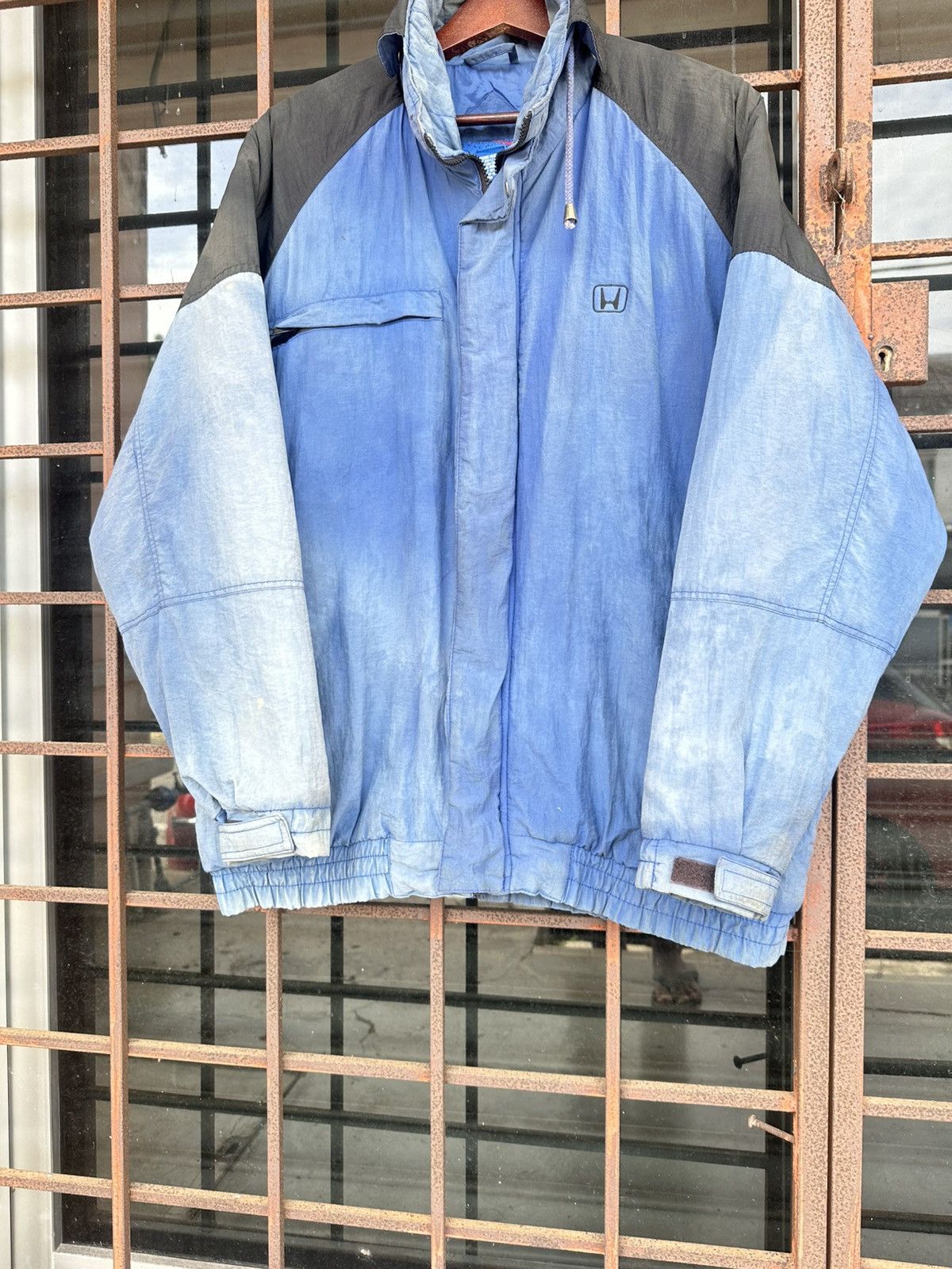 Vintage THRASHED HONDA Long Utility Jacket Size US L / EU 52-54 / 3 - 6 Thumbnail