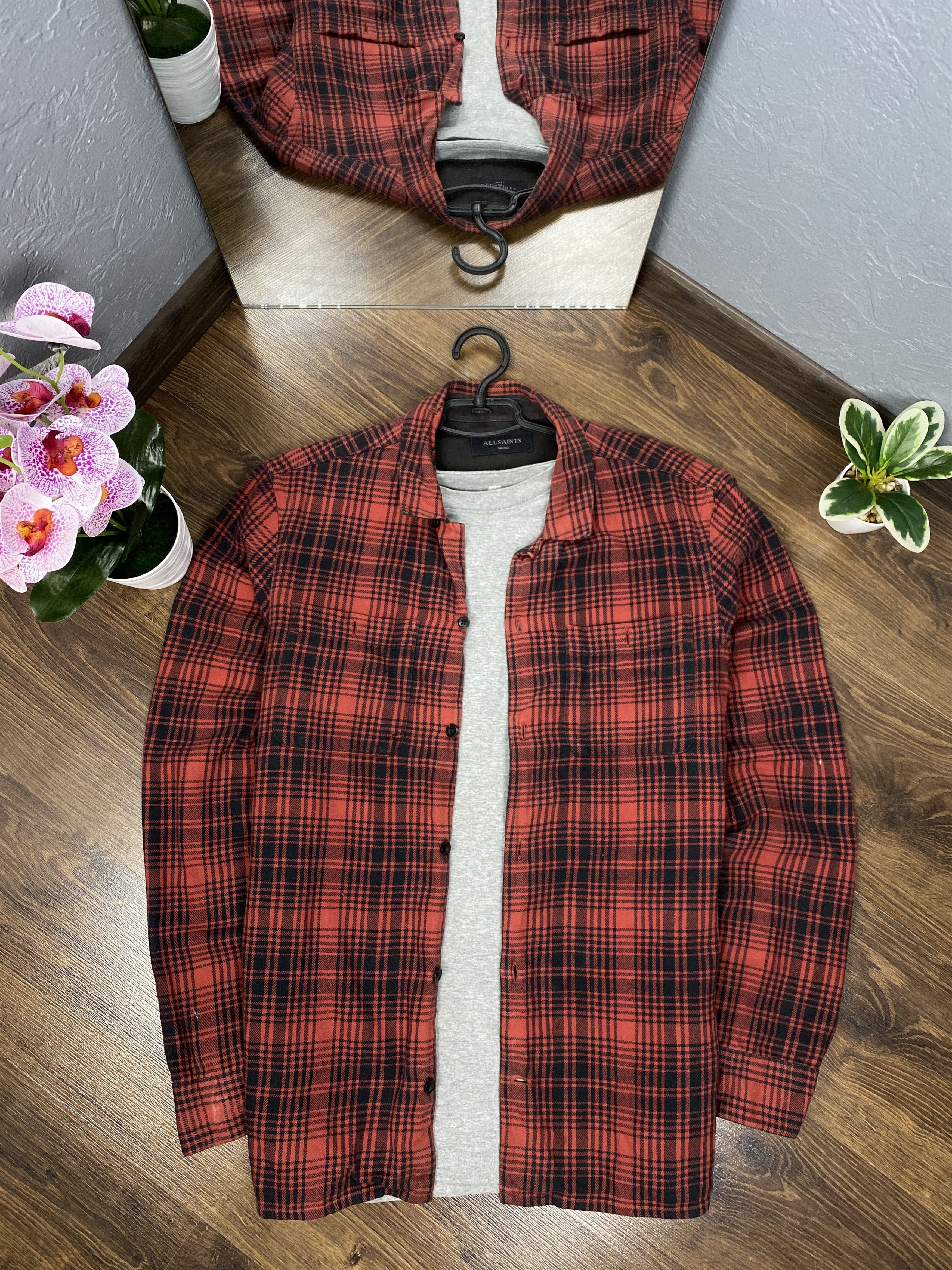 Allsaints Allsaints vintage flannel lovell ls shirt y2k plaid Size US S / EU 44-46 / 1 - 1 Thumbnail