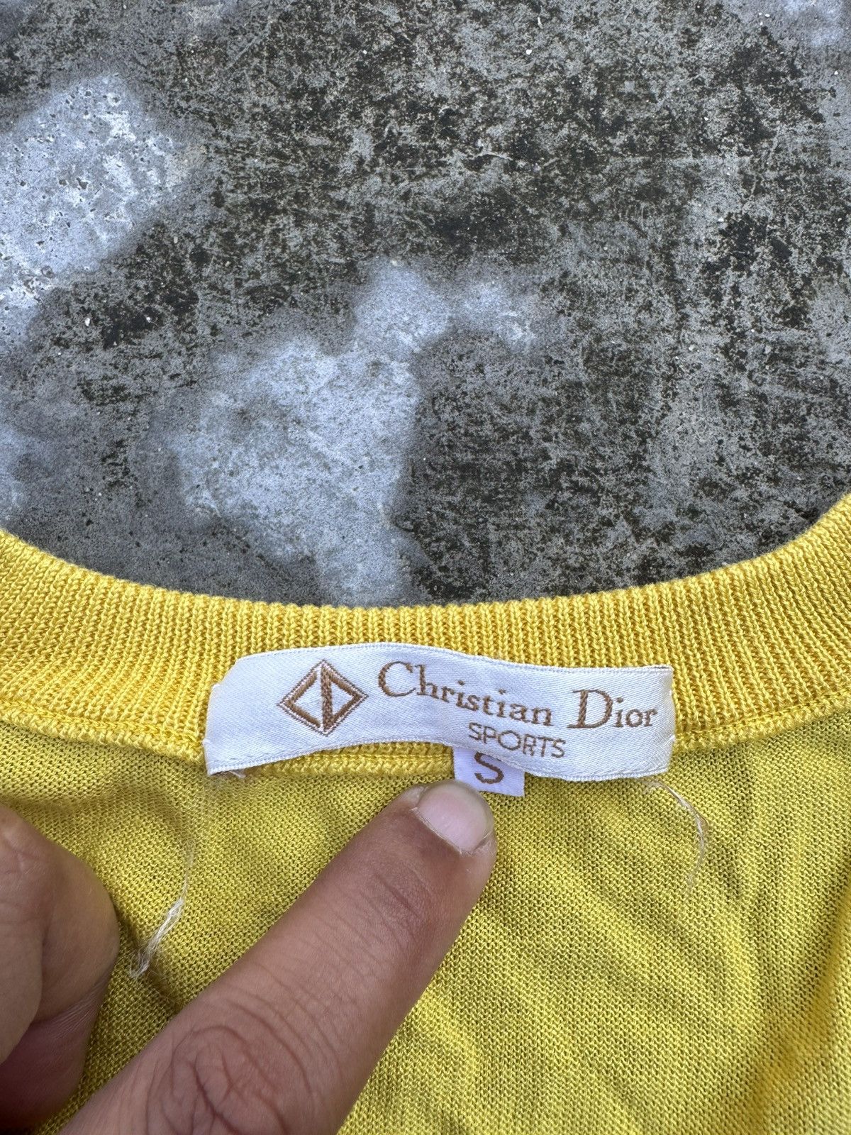 Christian Dior Monsieur Authentics Christian Dior Sports Big Logo College Wool Vests Size US S / EU 44-46 / 1 - 4 Thumbnail