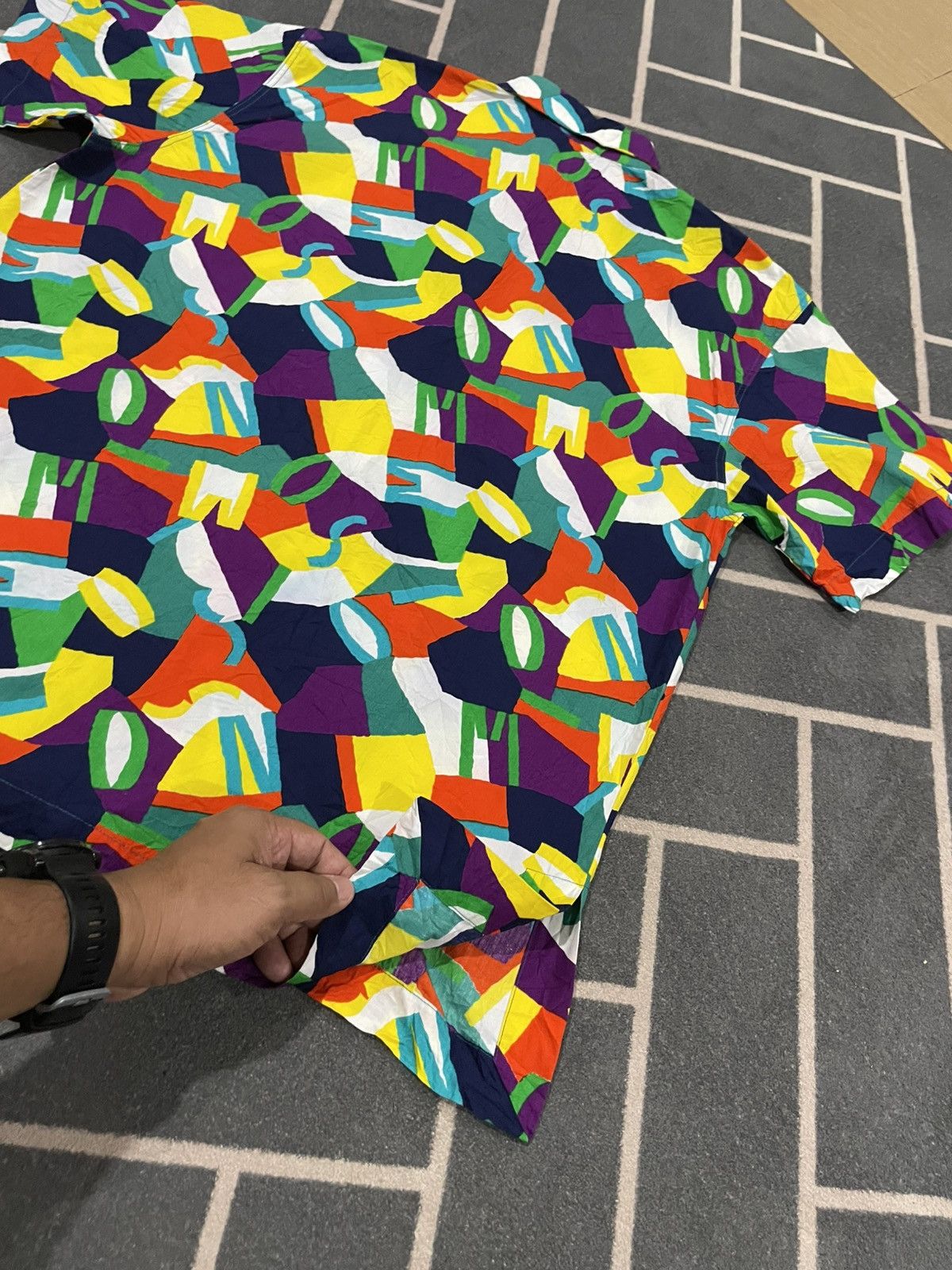 Missoni VTG 90s Missoni Iconic Shirts Size US L / EU 52-54 / 3 - 20 Thumbnail
