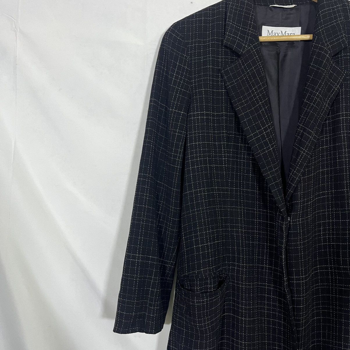 Max Mara VINTAGE MAX MARA LONG BLAZZER Size M / US 6-8 / IT 42-44 - 2 Thumbnail