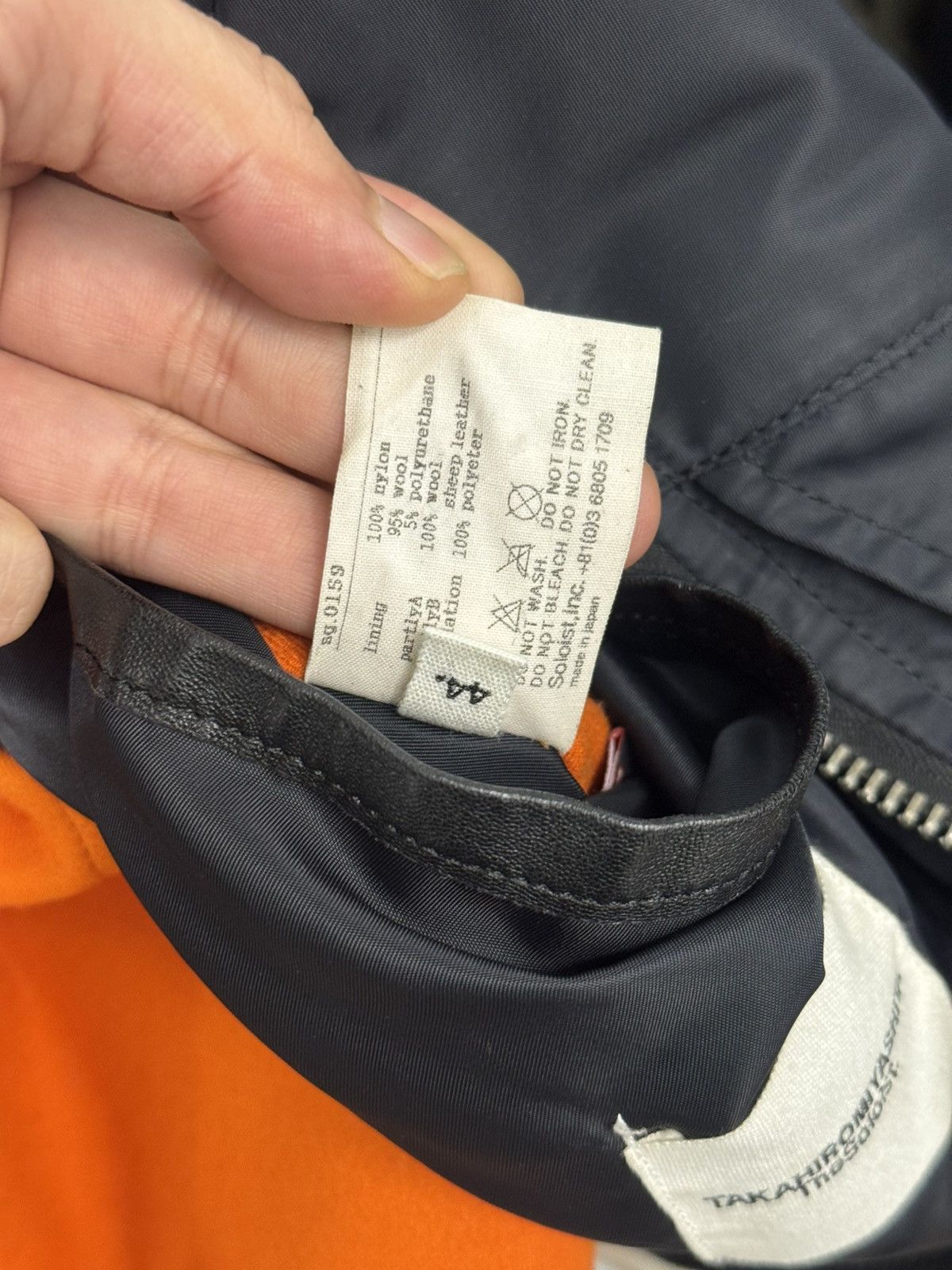Takahiromiyashita The Soloist. Soloist combo primaloft double layered bomber jacket OG Size US S / EU 44-46 / 1 - 7 Thumbnail