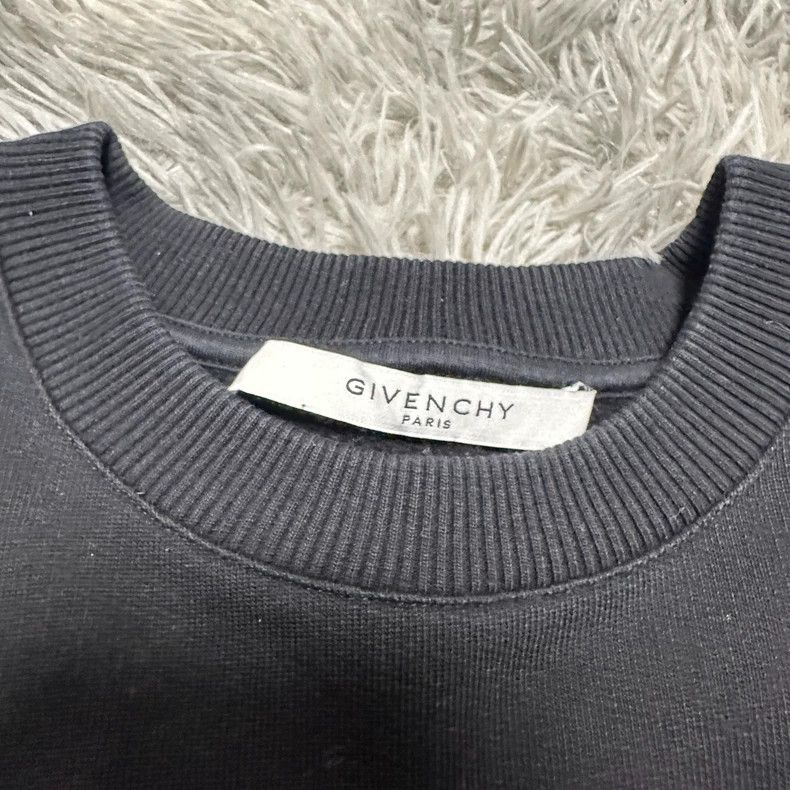 Givenchy Givenchy Classic Rose Flower Printed Logo Sweatshirt 2506-N Size US S / EU 44-46 / 1 - 3 Thumbnail