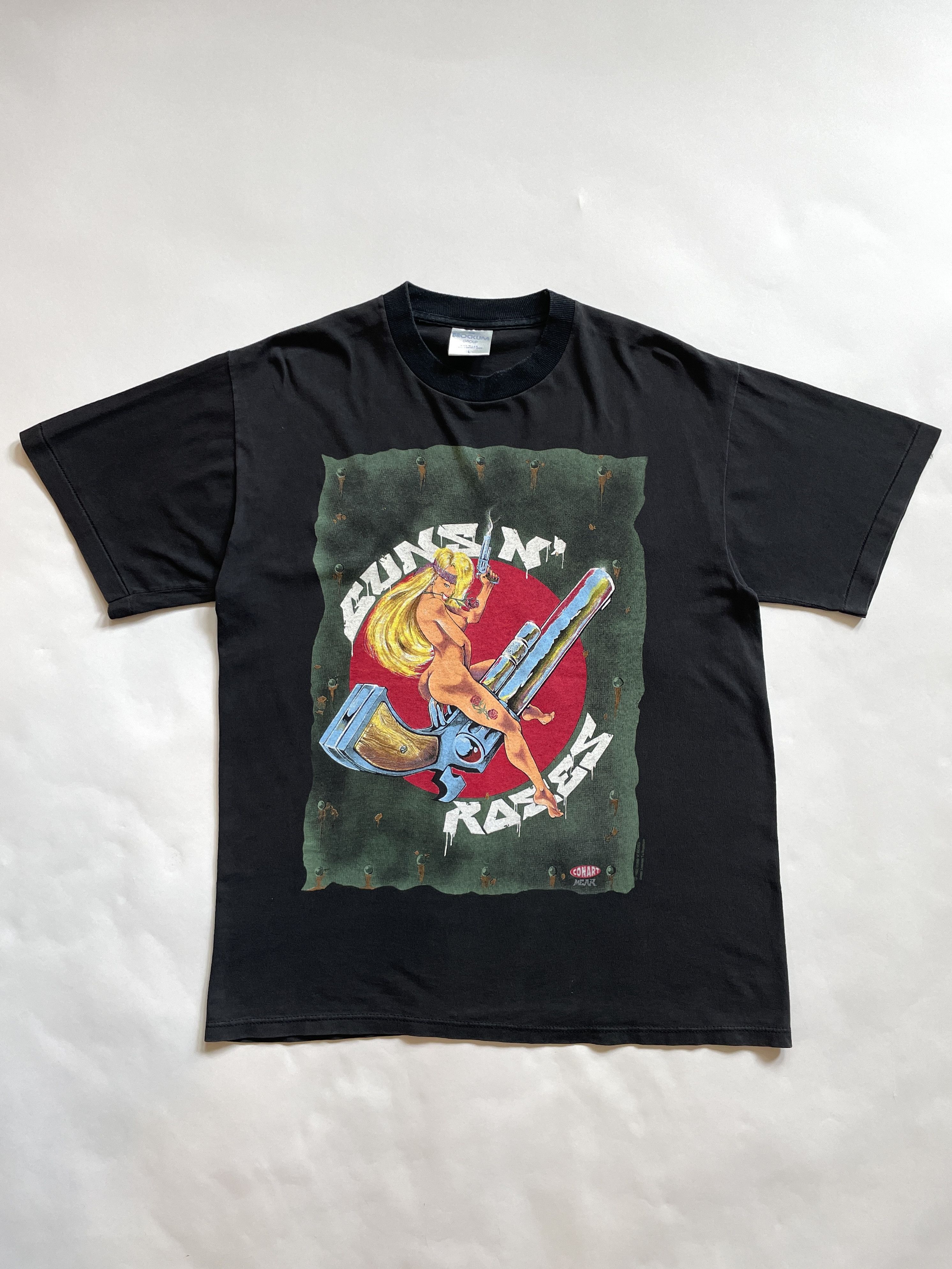 Guns N' Roses 1992 Single Stitch Guns N' Roses Conart Use Your Illusion Size US L / EU 52-54 / 3 - 2 Thumbnail