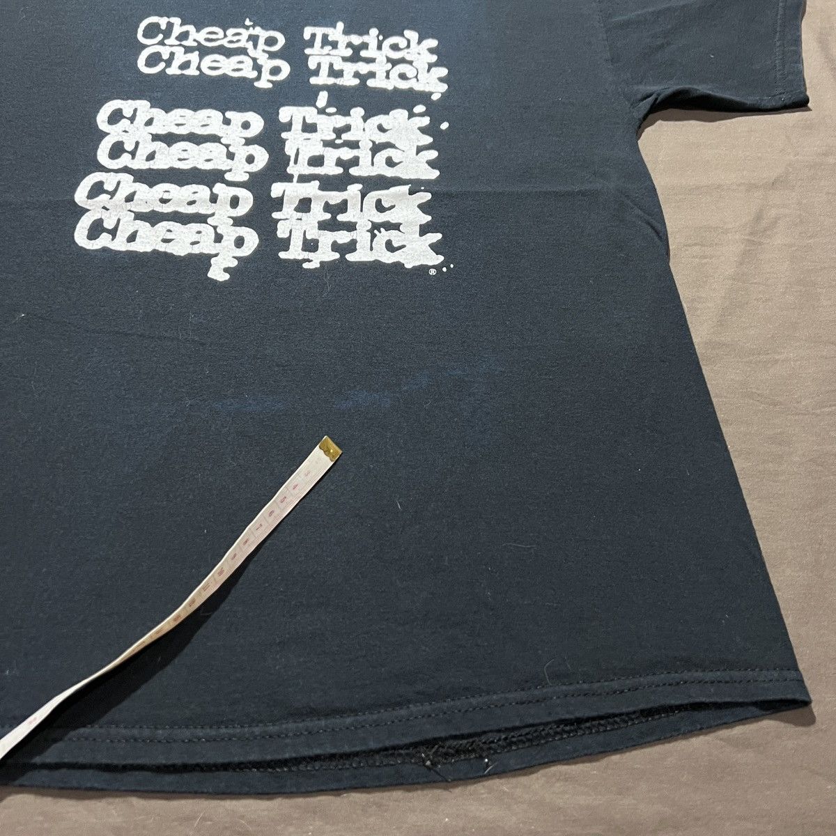 Band Tees Vintage Y2K CHEAP TRICK Rock Tour Promo Tee L Size US L / EU 52-54 / 3 - 5 Thumbnail