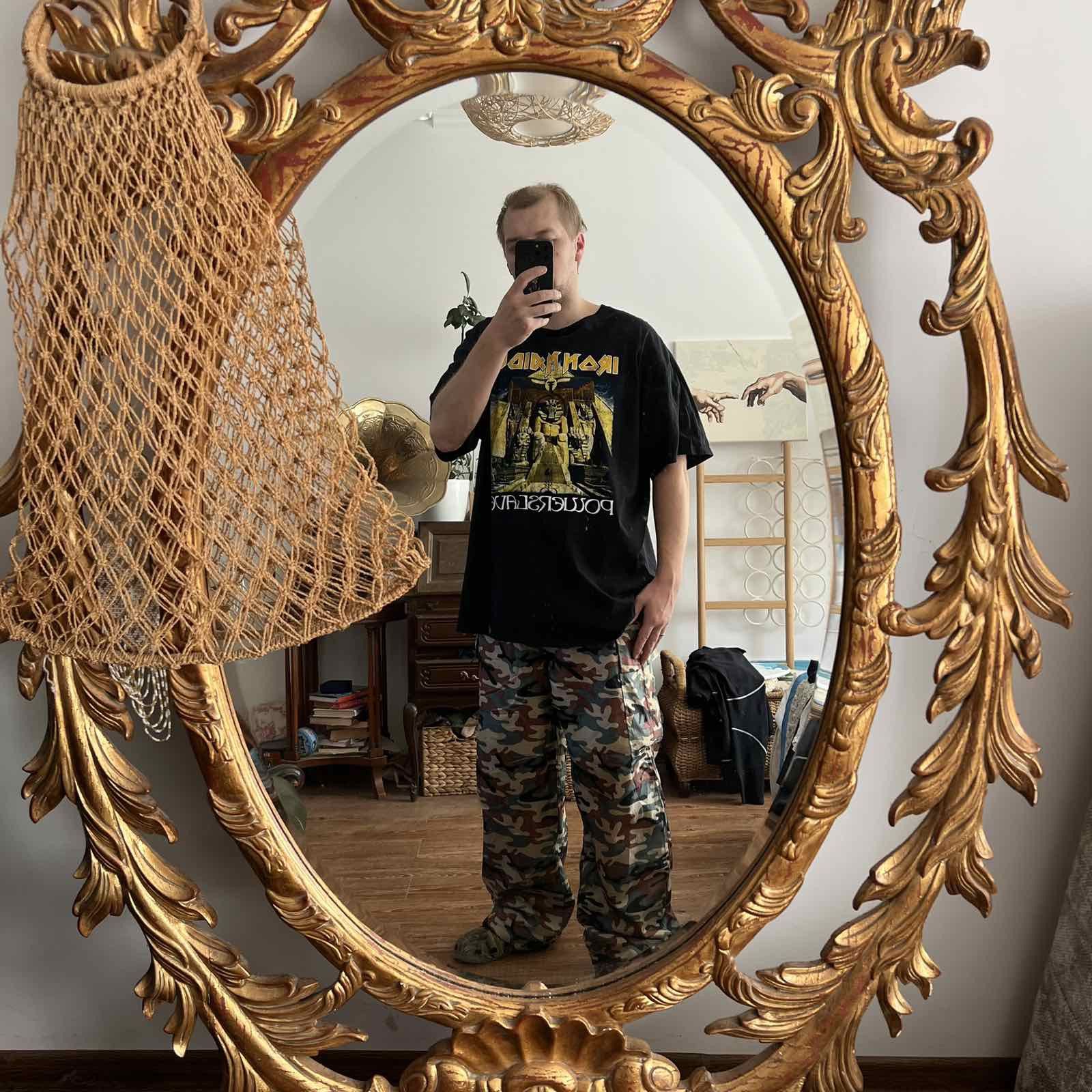 Band Tees Vintage Iron Maiden Powerslave Tour T-Shirt Szz XL Size US XL / EU 56 / 4 - 3 Thumbnail