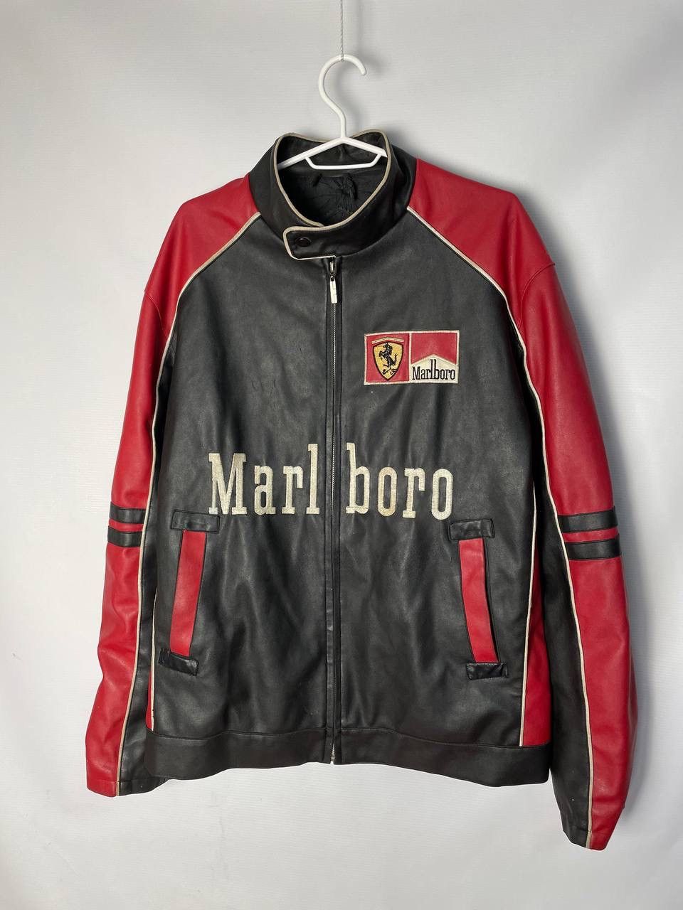 Veste Vintage Ecko Unltd. Marlboro Ferrari F1 - Taille XL Homme, Occasion Rare (course)