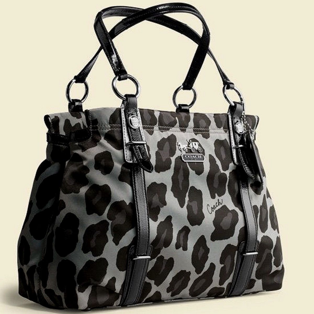 Coach Coach Animal Print Carryall Shoulder Bag | Grailed