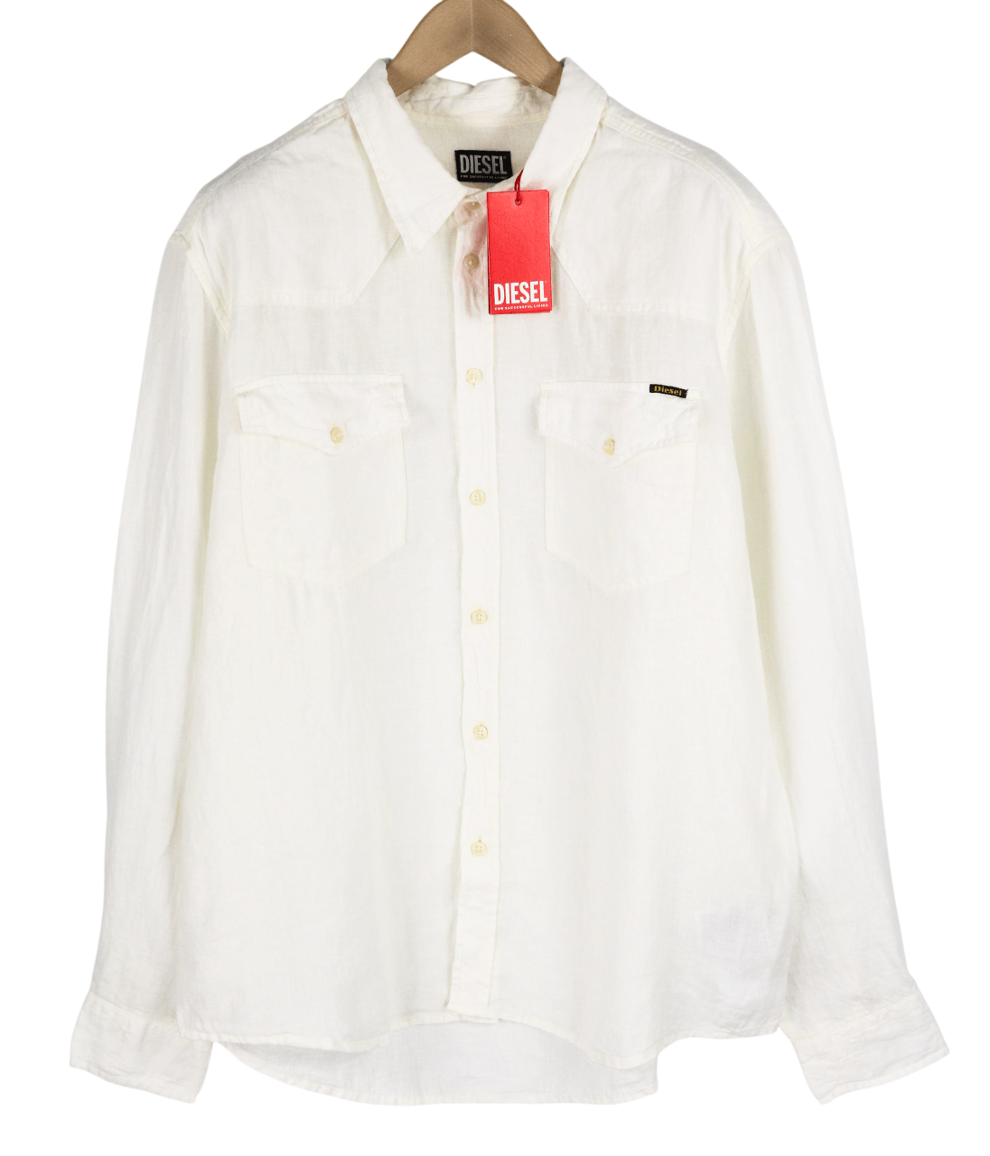 Diesel S-EAST-LONG-LIN XL Western Linen Light 40486 Size US XL / EU 56 / 4 - 1 Thumbnail