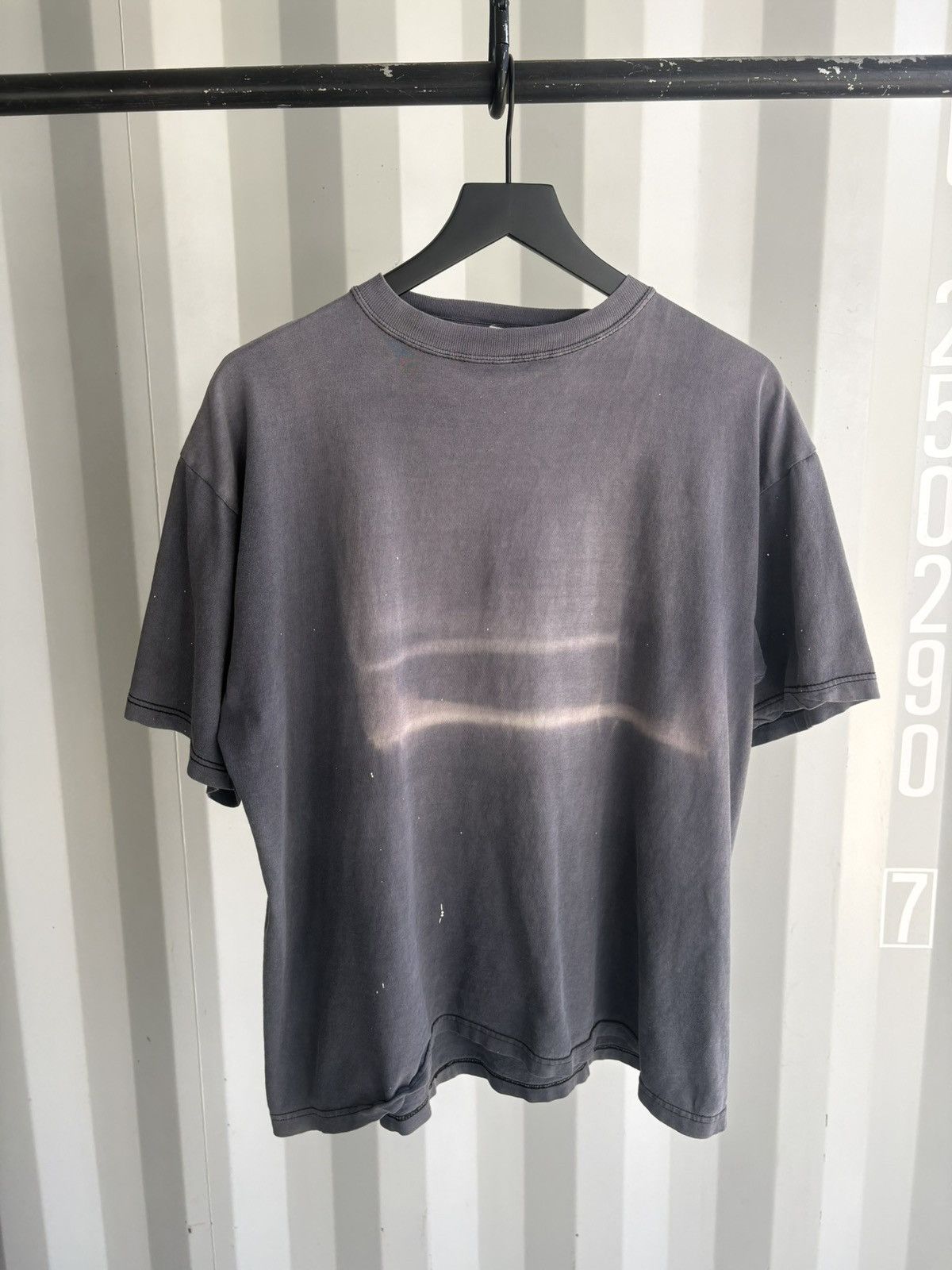 Vintage Blank Shirt Faded Tee Boxy Distressed Grunge Band