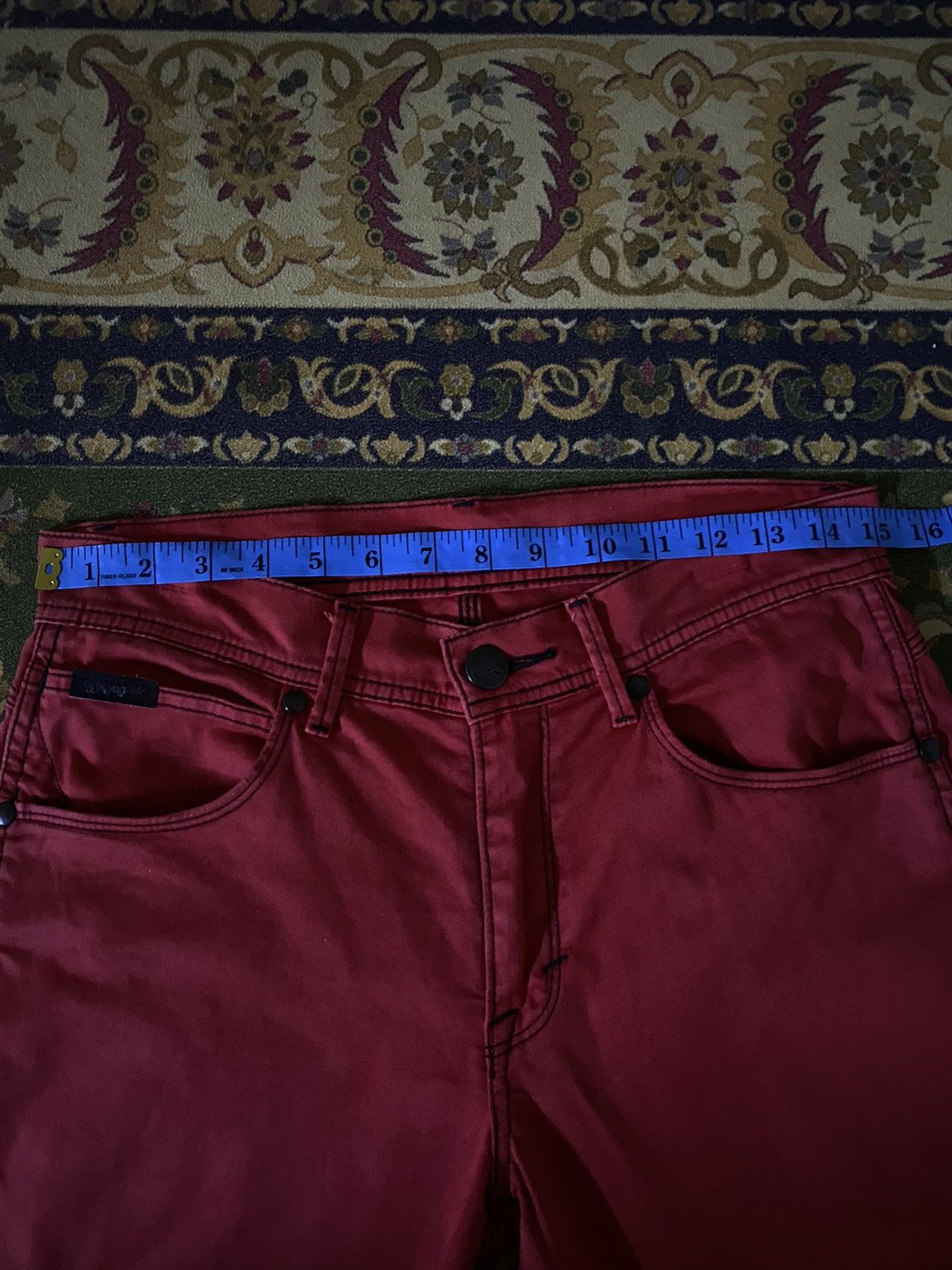 Japanese Brand 🔥RARE🔥🔥Vintage Wrangler Punk Design Style Size US 30 / EU 46 - 11 Thumbnail