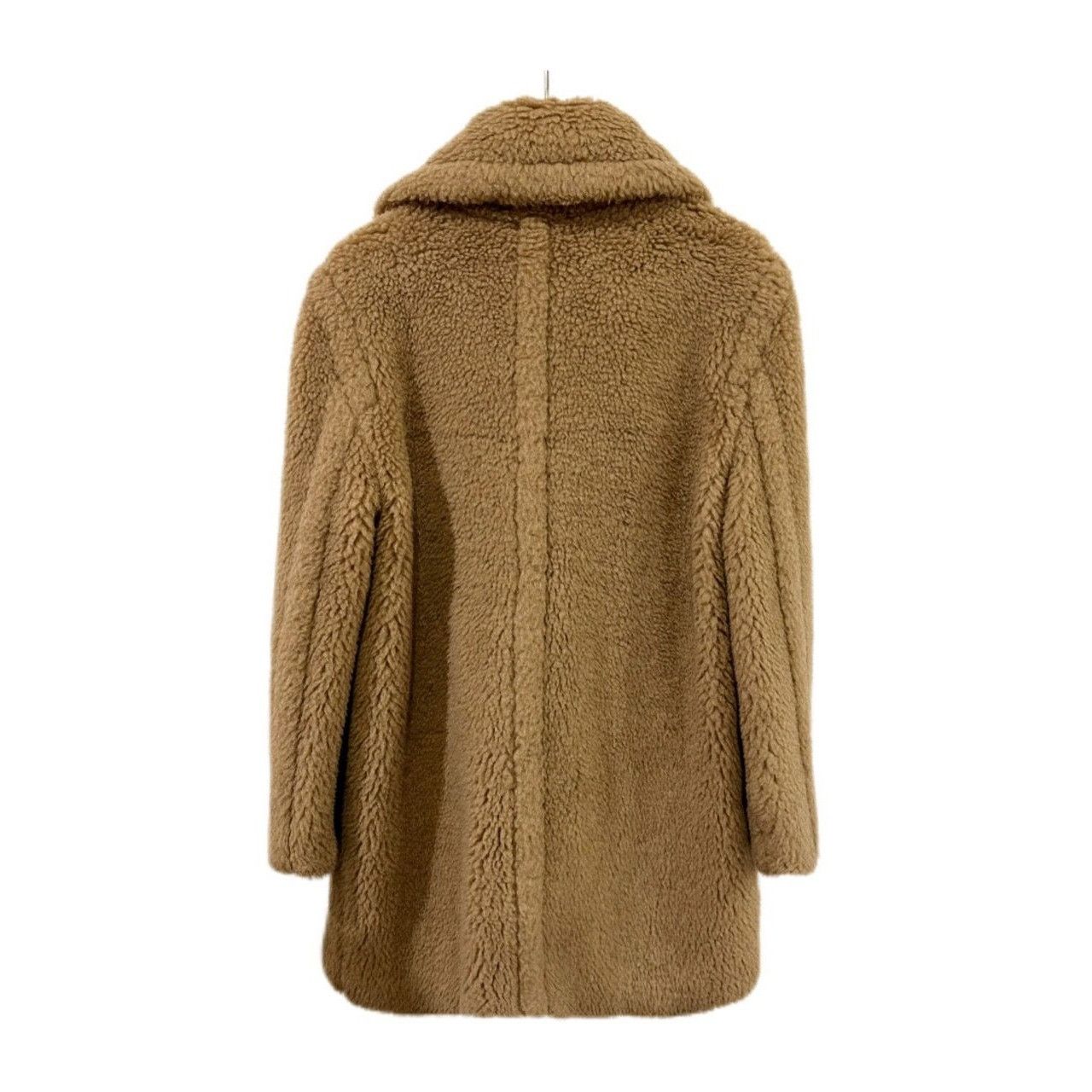 Max Mara Max Mara Womens Camel Teddy Coat Size 6 Wool & Silk Blend Size M / US 6-8 / IT 42-44 - 2 Thumbnail