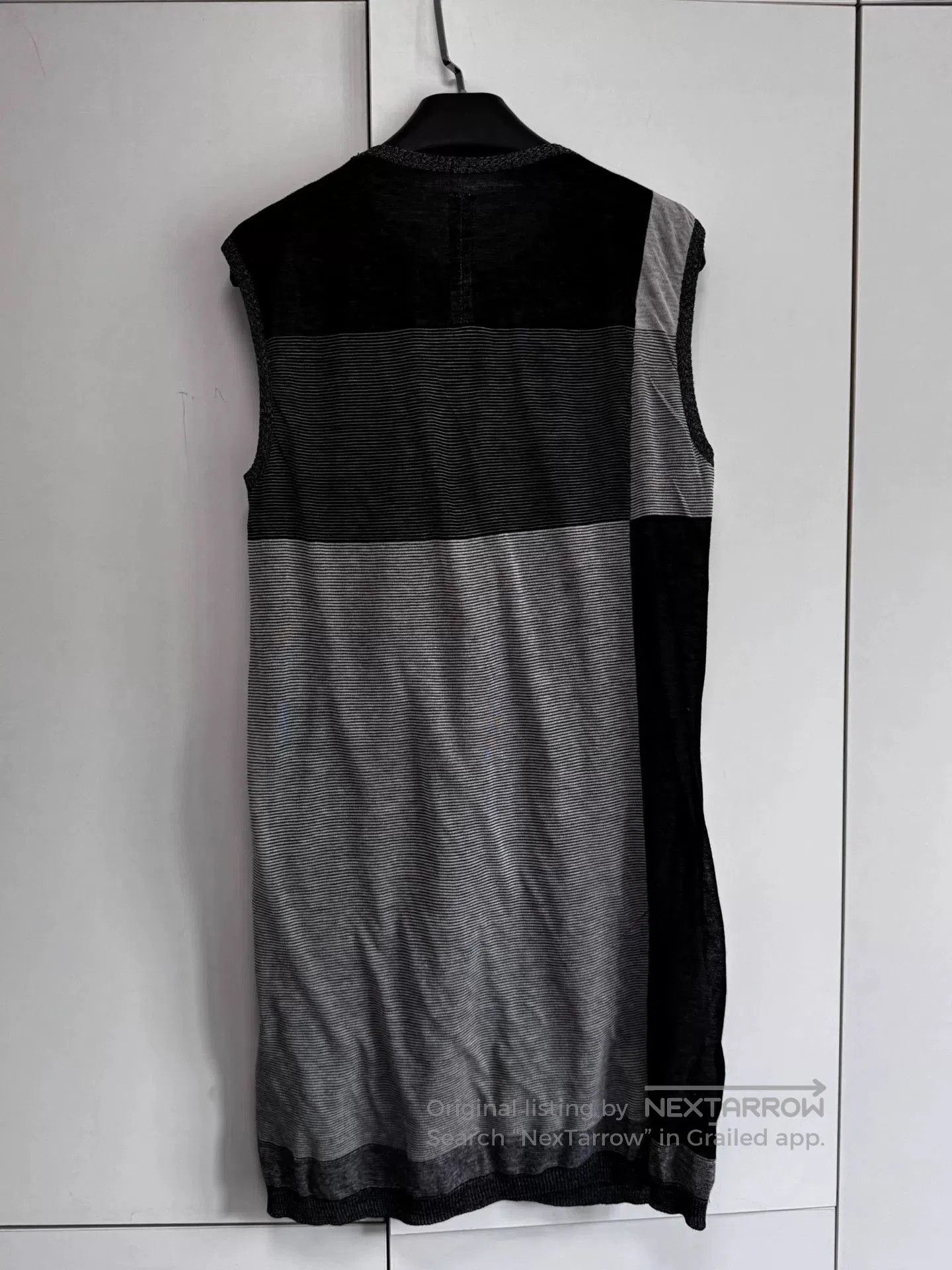 Rick Owens Rick Owens 2014 B&W Colorblock Vest. Size S / US 4 / IT 40 - 5 Thumbnail