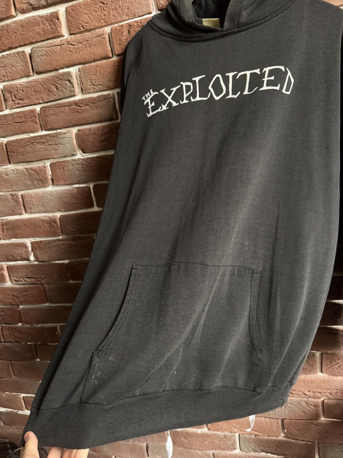 Band Tees Rare Vintage 90s The Exploited Punk Hardcor Band Hoodie xl Size US XL / EU 56 / 4 - 12 Thumbnail