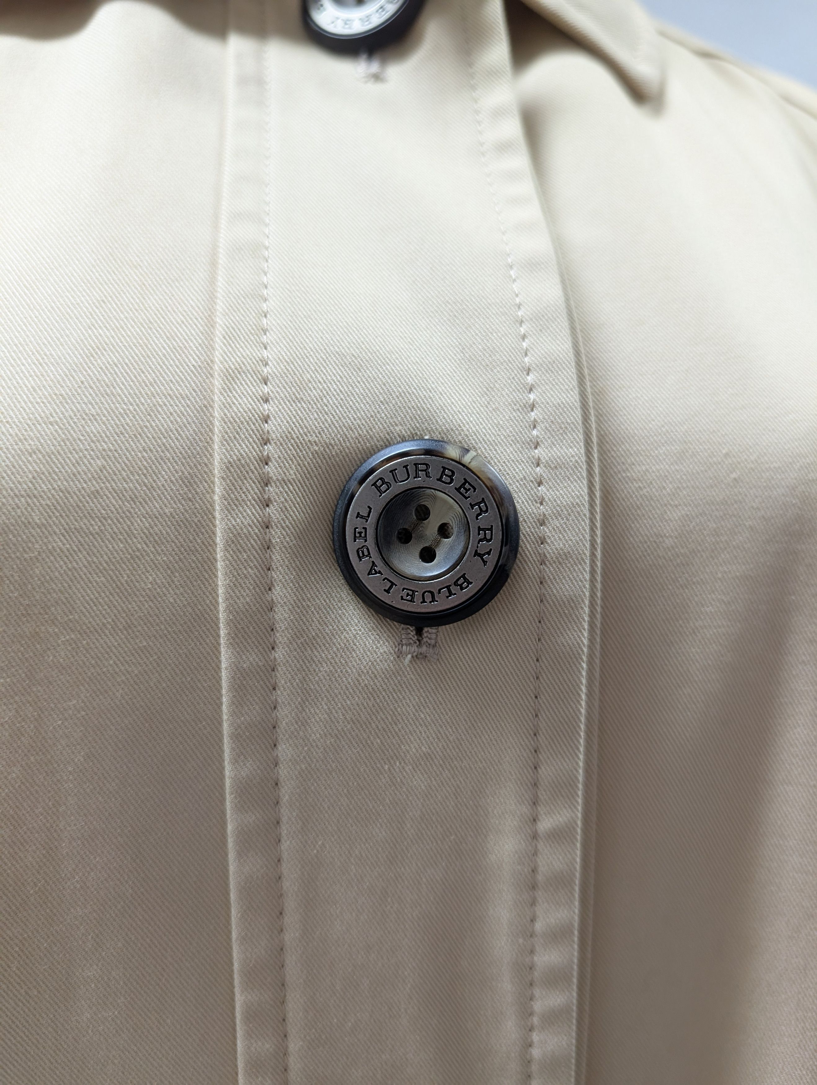 Burberry Beige Cotton Trench coat Size S / US 4 / IT 40 - 3 Thumbnail