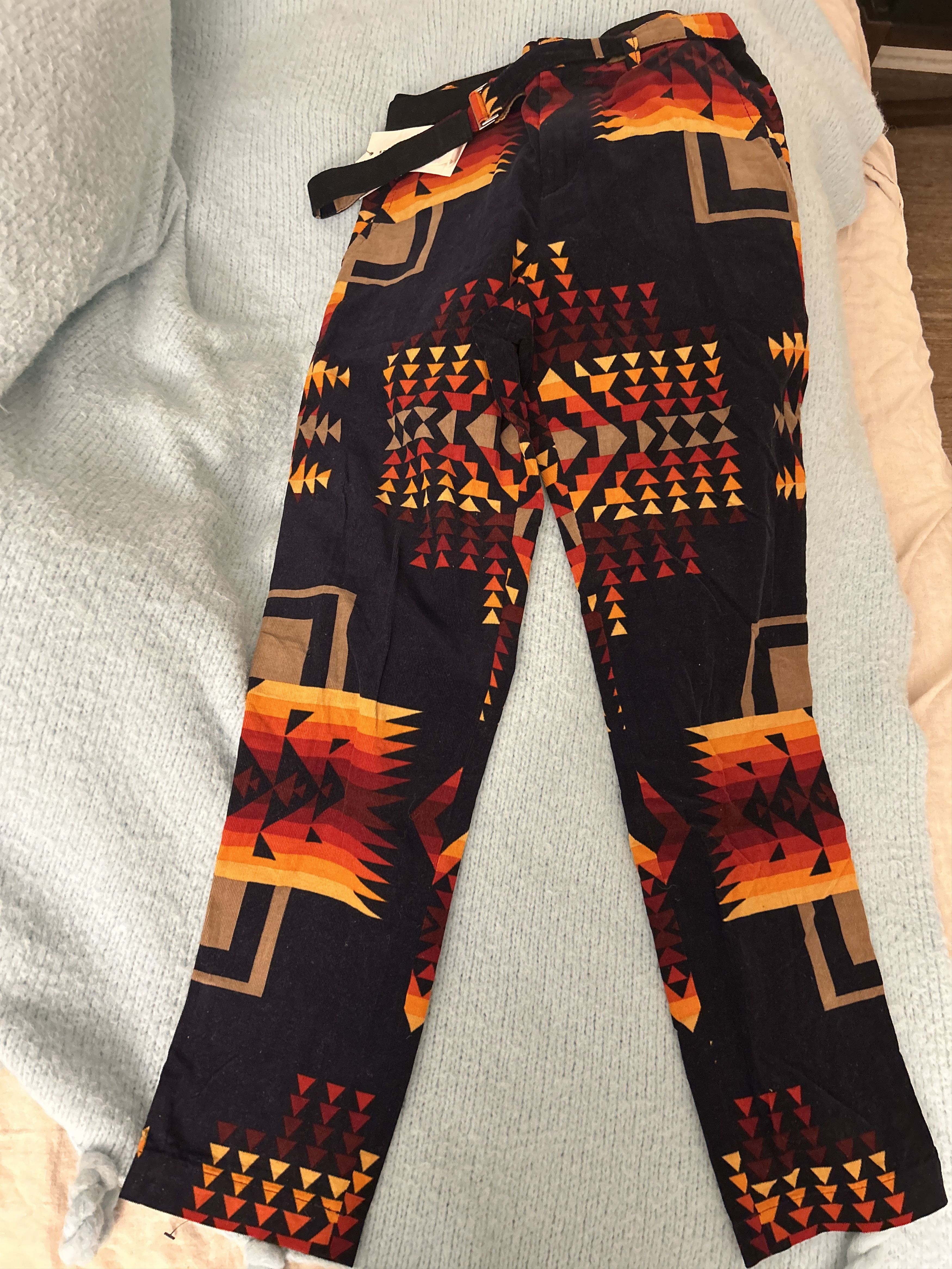 Pendleton × Sacai Sacai Pendleton corduroy pants navajo size 2 Size US 30 / EU 46 - 1 Thumbnail