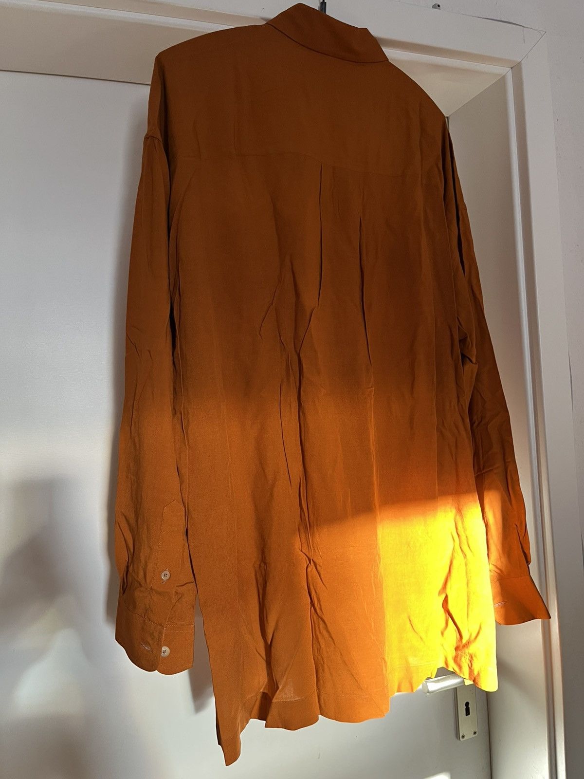 Jacquemus Jacqumeus citrus l splash orange glass printed graphic shirt Size US M / EU 48-50 / 2 - 8 Thumbnail