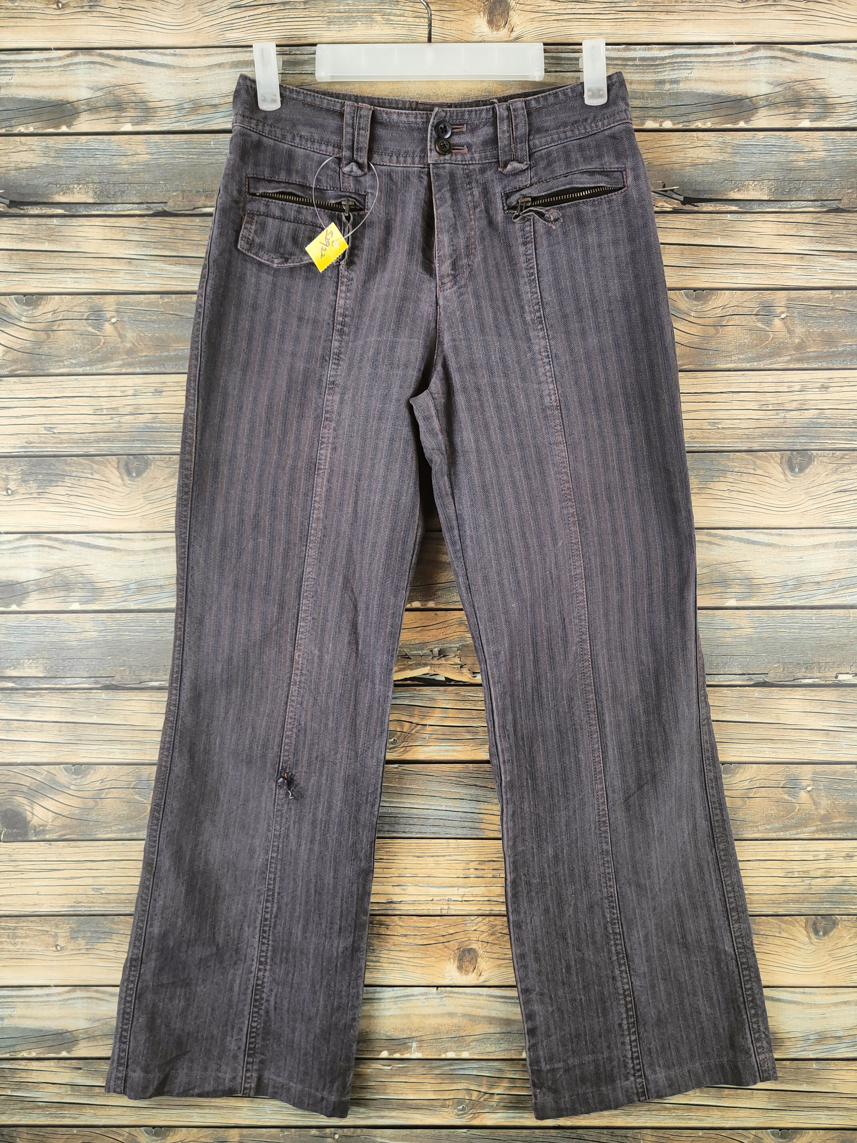 Japanese Brand En Cloche Dark Gray Multipocket Casual Pants #S2922 Size 27" / US 4 / IT 40 - 1 Thumbnail