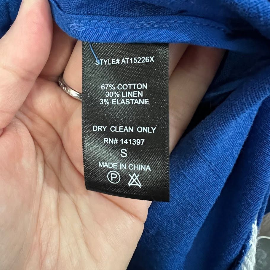 Other Gemma Oversized Linen Cargo Hooded Jacket Coat Size S / US 4 / IT 40 - 9 Thumbnail