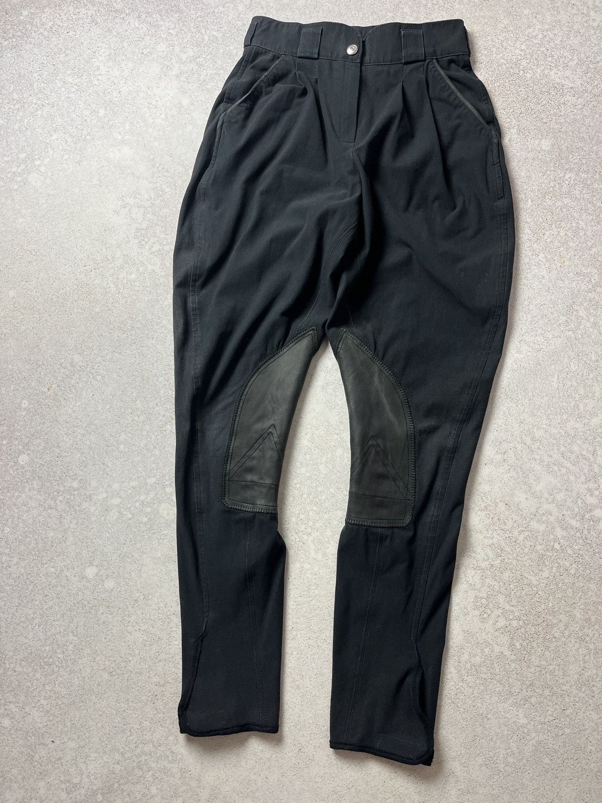 Hermes Vintage Hermes High Stretch Equestrian Horse Riding Pants Size 38" / US 16 / IT 52 - 1 Thumbnail