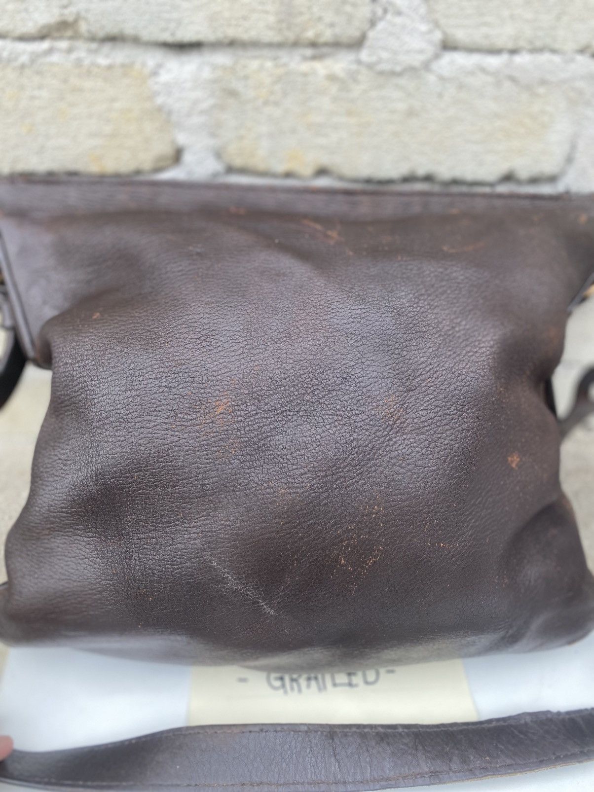 Prada Rare PRADA Leather Cross Body Bag Size ONE SIZE - 12 Thumbnail