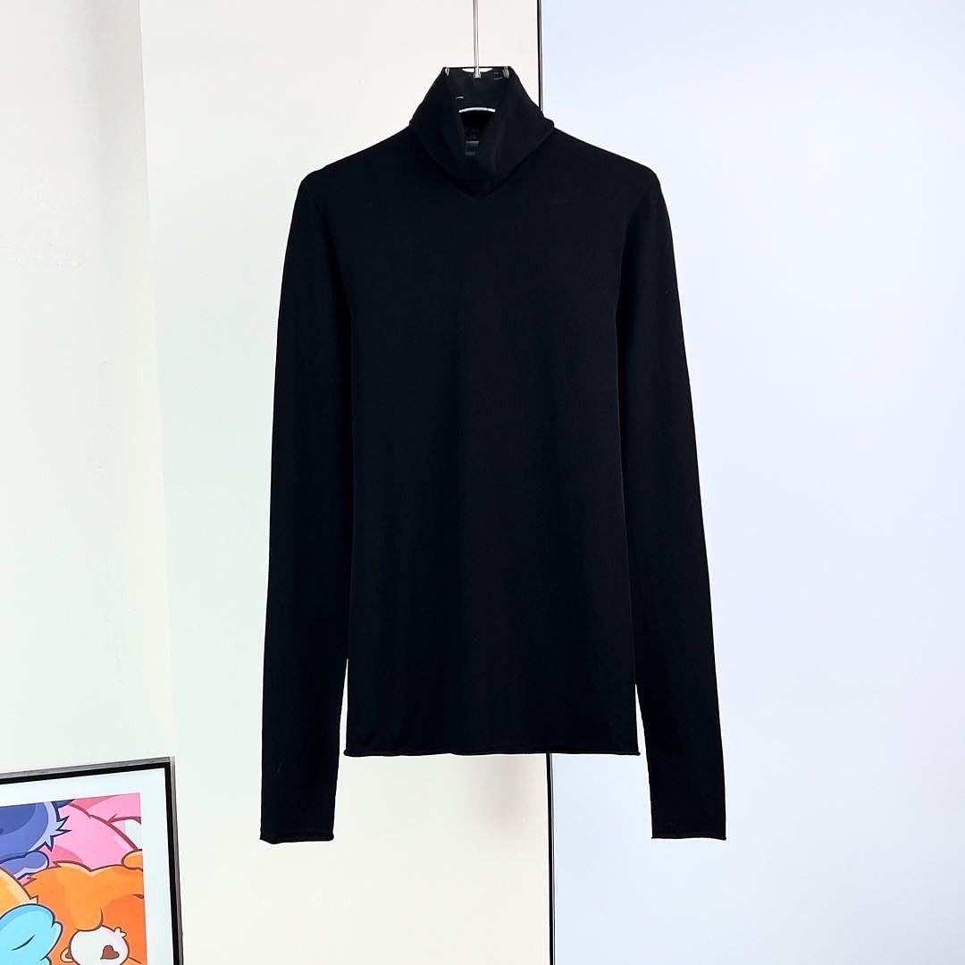 Bottega Veneta Bottega Veneta Black Turtleneck Size S Size S / US 4 / IT 40 - 1 Thumbnail