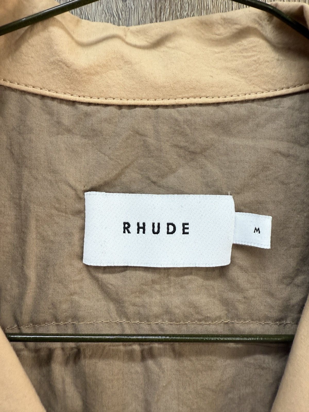 Rhude Rhude Brown Button Up Short Sleeve Size US M / EU 48-50 / 2 - 4 Thumbnail