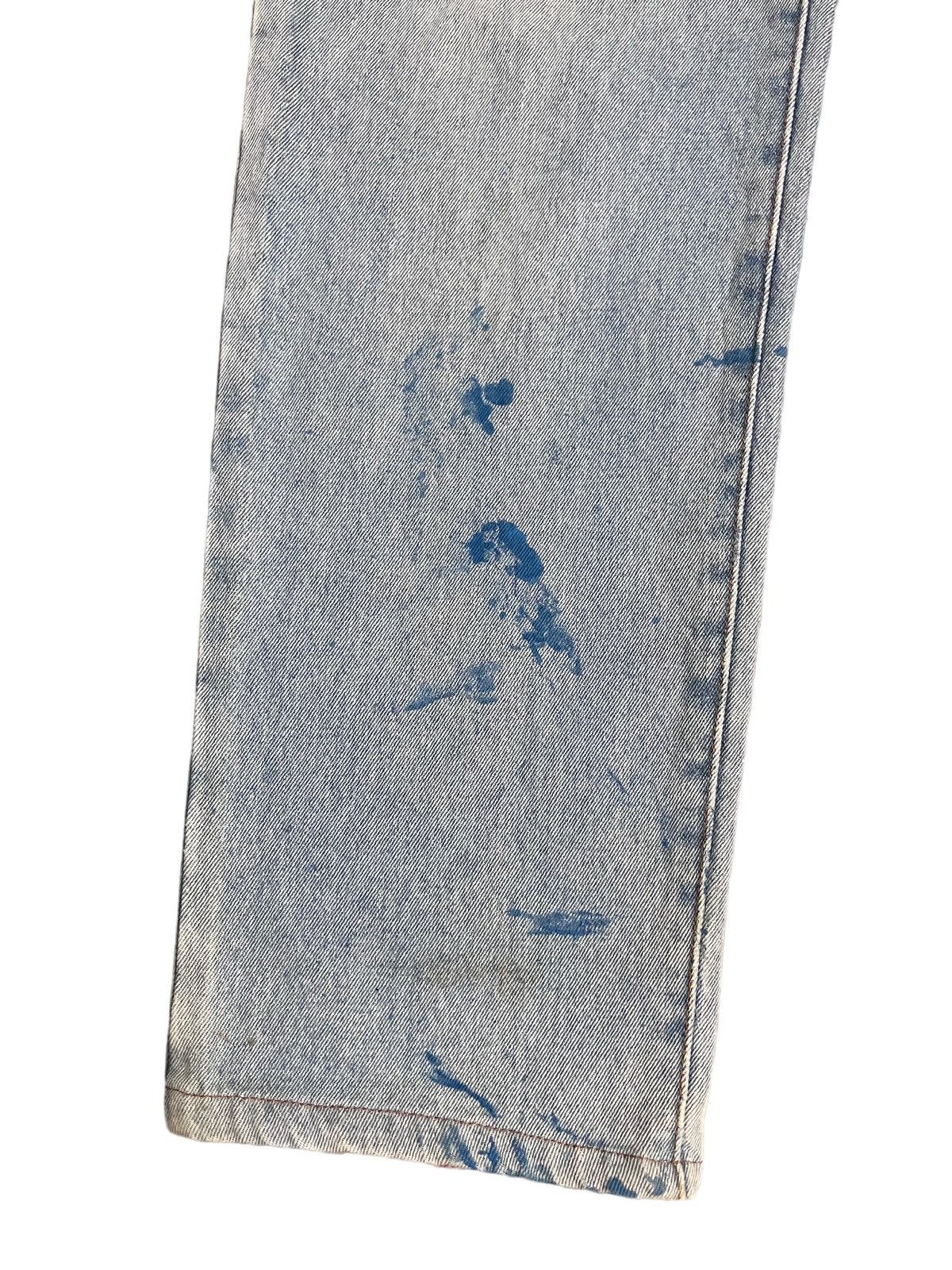 Uniqlo Vintage 90’s Uniqlo Paintbrush Art Style Jeans Size US 31 - 4 Thumbnail