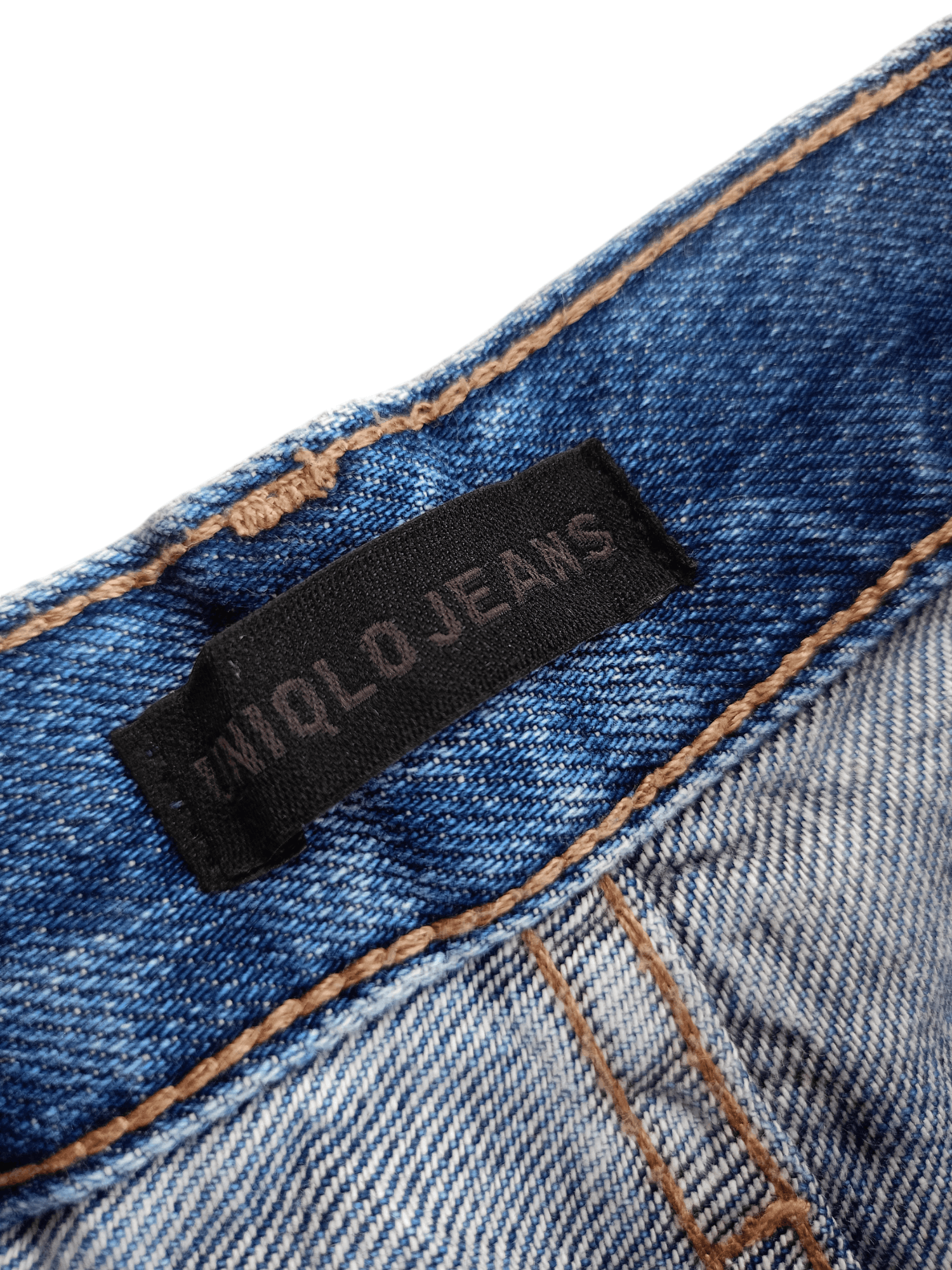 Kaihara Denim × Uniqlo × Vintage UNIQLO Regular, Straight Cut Vintage Denim Size 24" / US 00 / IT 34 - 13 Thumbnail