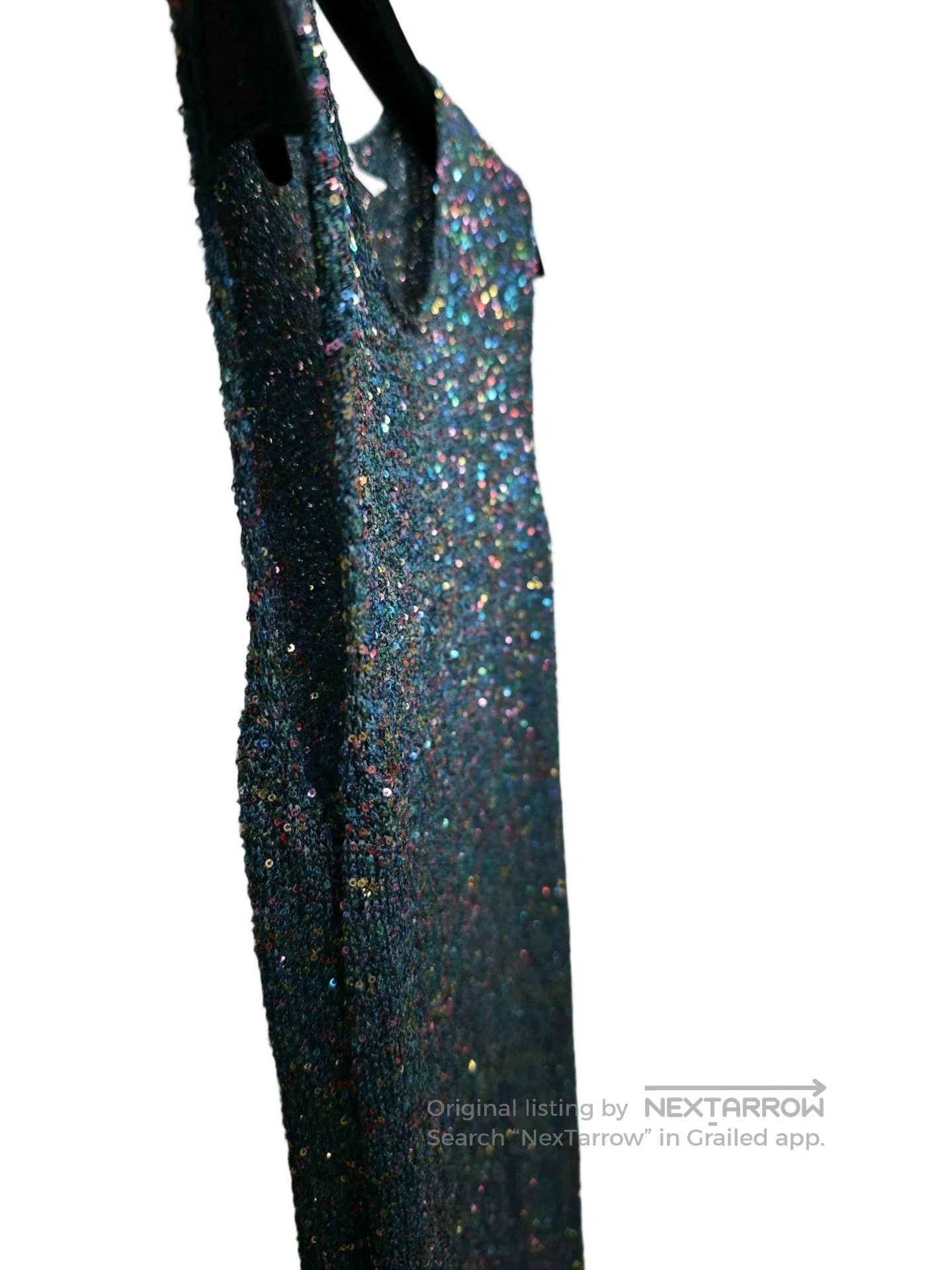 Loewe LOEWE Sequin Asymmetric Sleeveless Top. Size US S / EU 44-46 / 1 - 4 Thumbnail