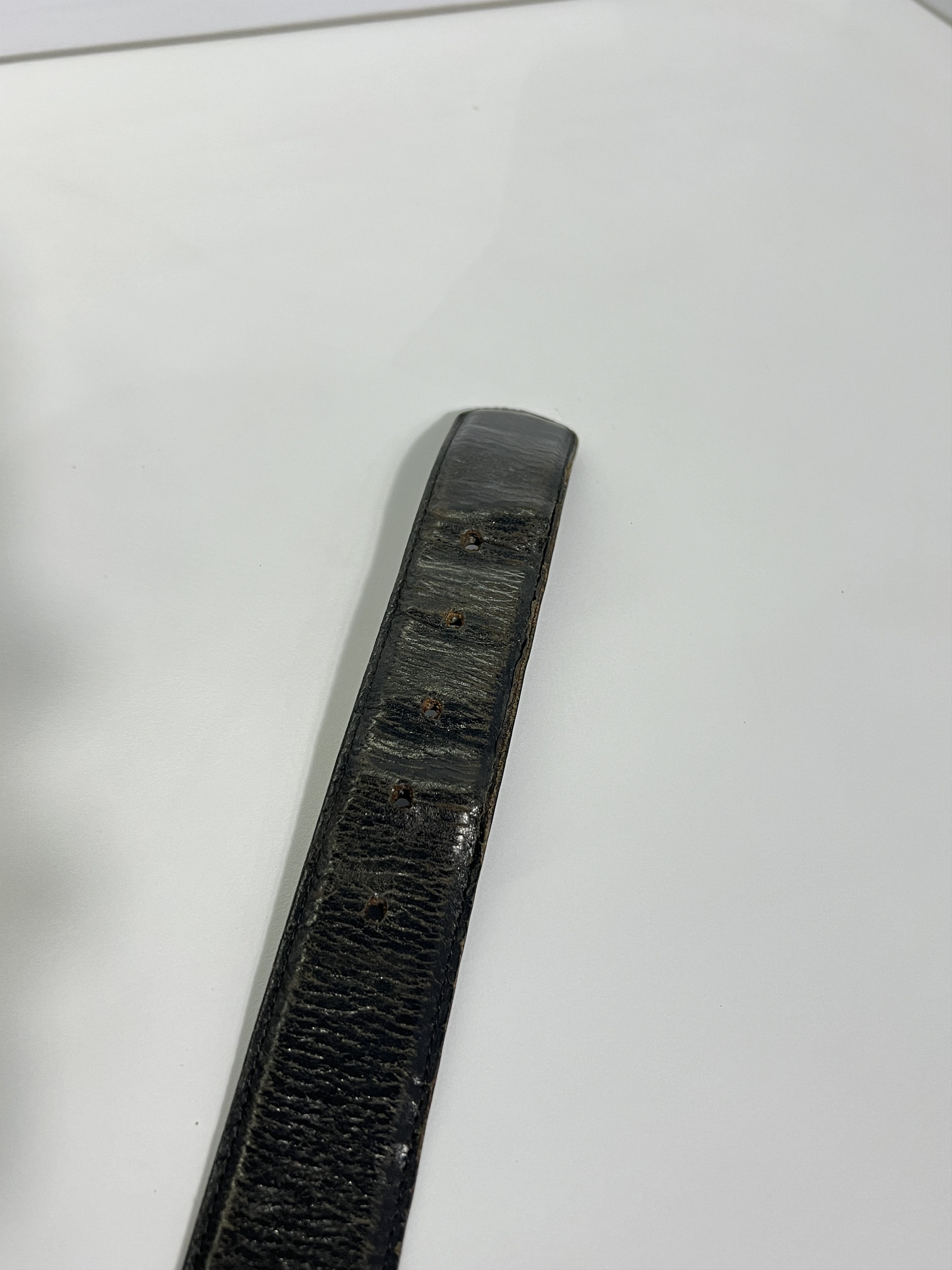 Chrome Hearts Chrome Hearts Leather Belt Size 30 Silver Buckle Size 30 - 8 Thumbnail