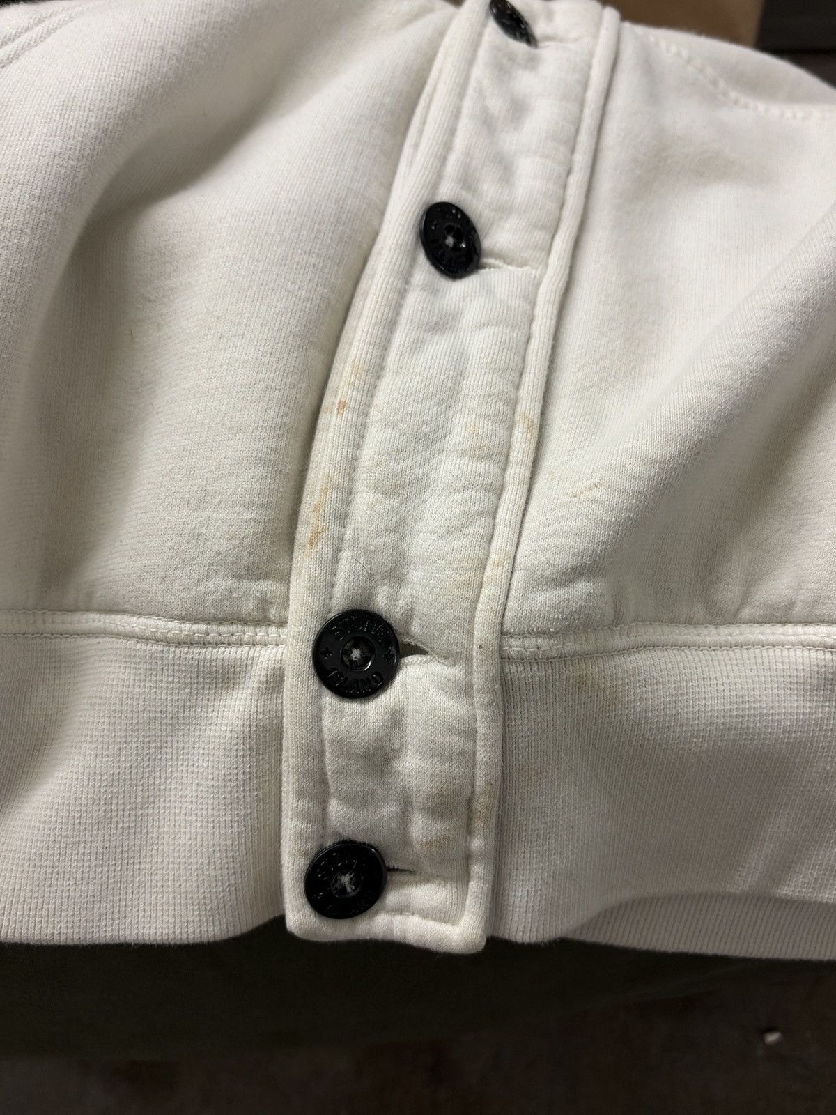 Stone Island Stone Island Button Up Sweatshirt Size US XL / EU 56 / 4 - 5 Thumbnail