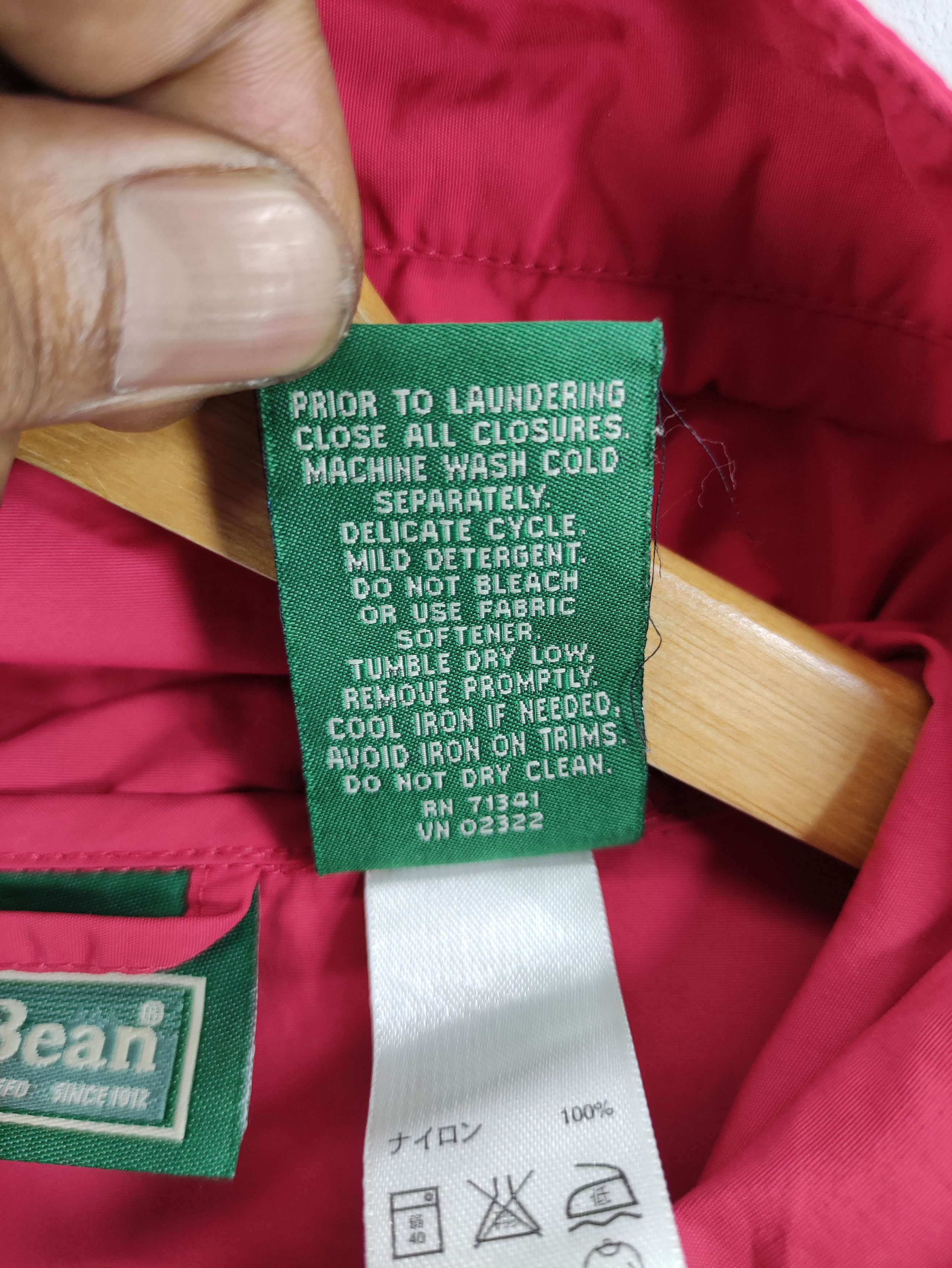 L.L. Bean Vintage L.L. Bean Anorak Half Zip Hoodie Winbreaker Jacket Size L / US 10 / IT 46 - 6 Thumbnail